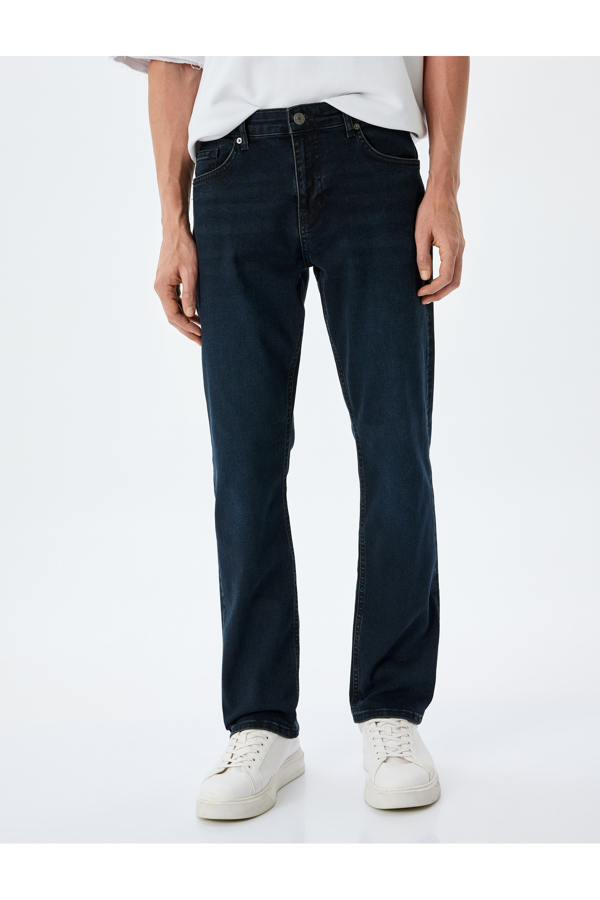 Straight Fit Kot Pantolon - Mark Jean