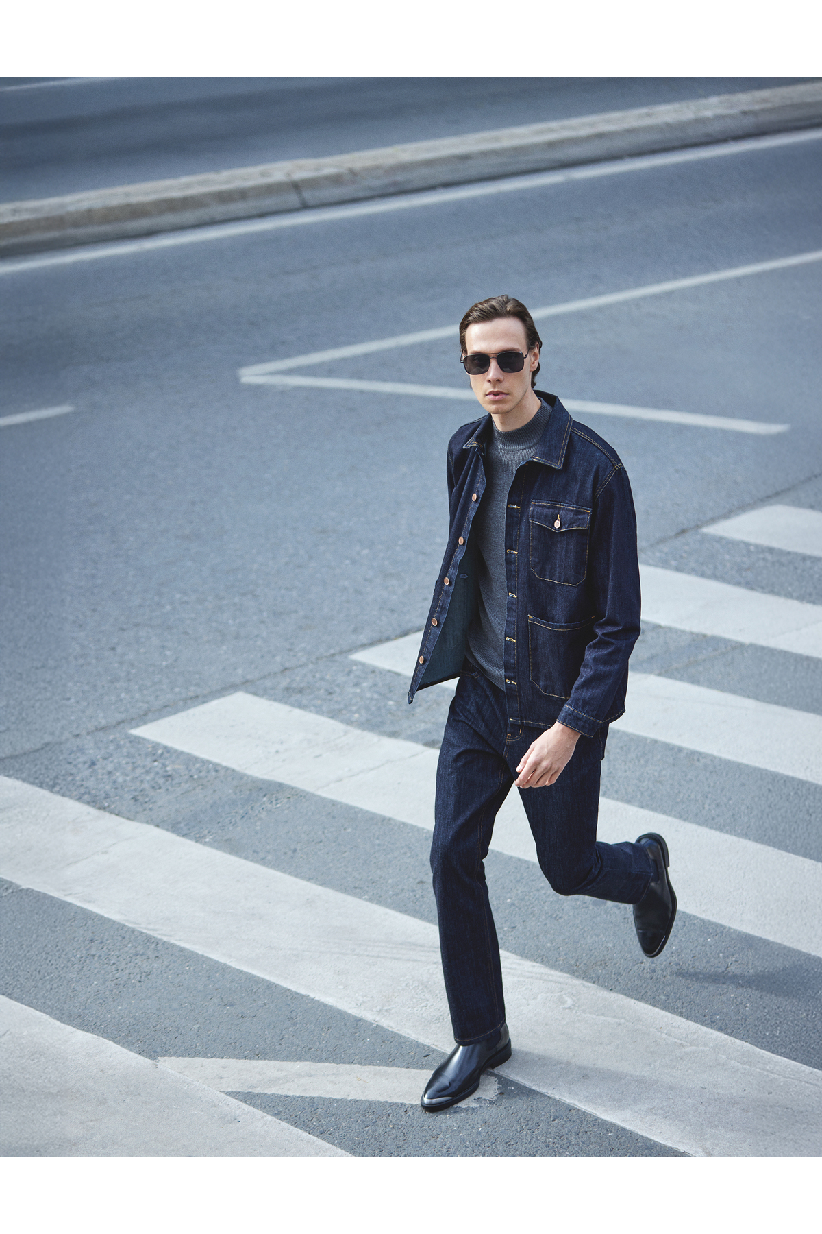 Straight Fit Kot Pantolon - Mark Jean
