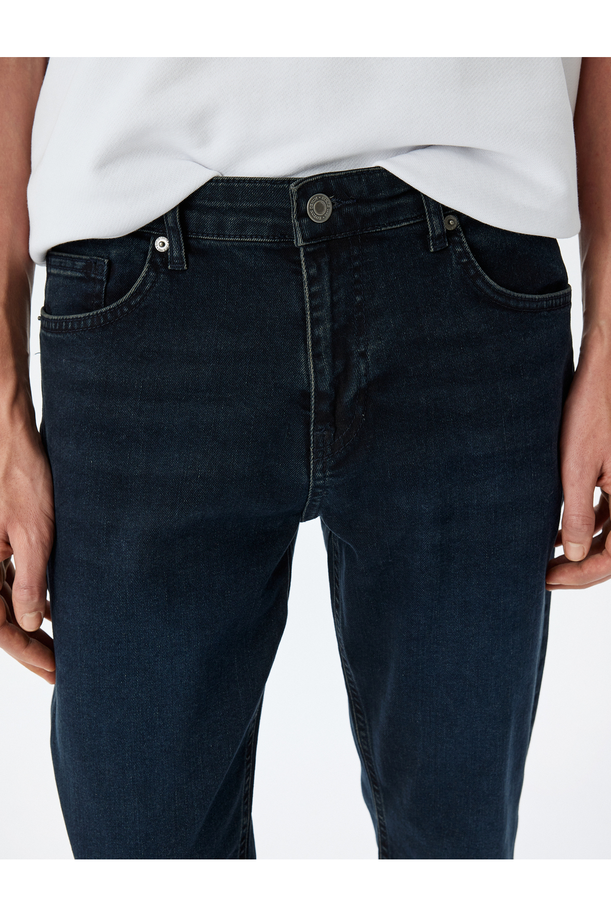Straight Fit Kot Pantolon - Mark Jean