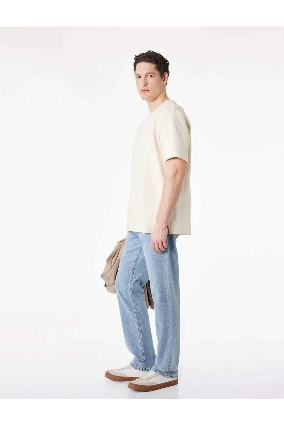 Straight Fit Mavi Erkek Jean Pantolon 6SAM40008ND