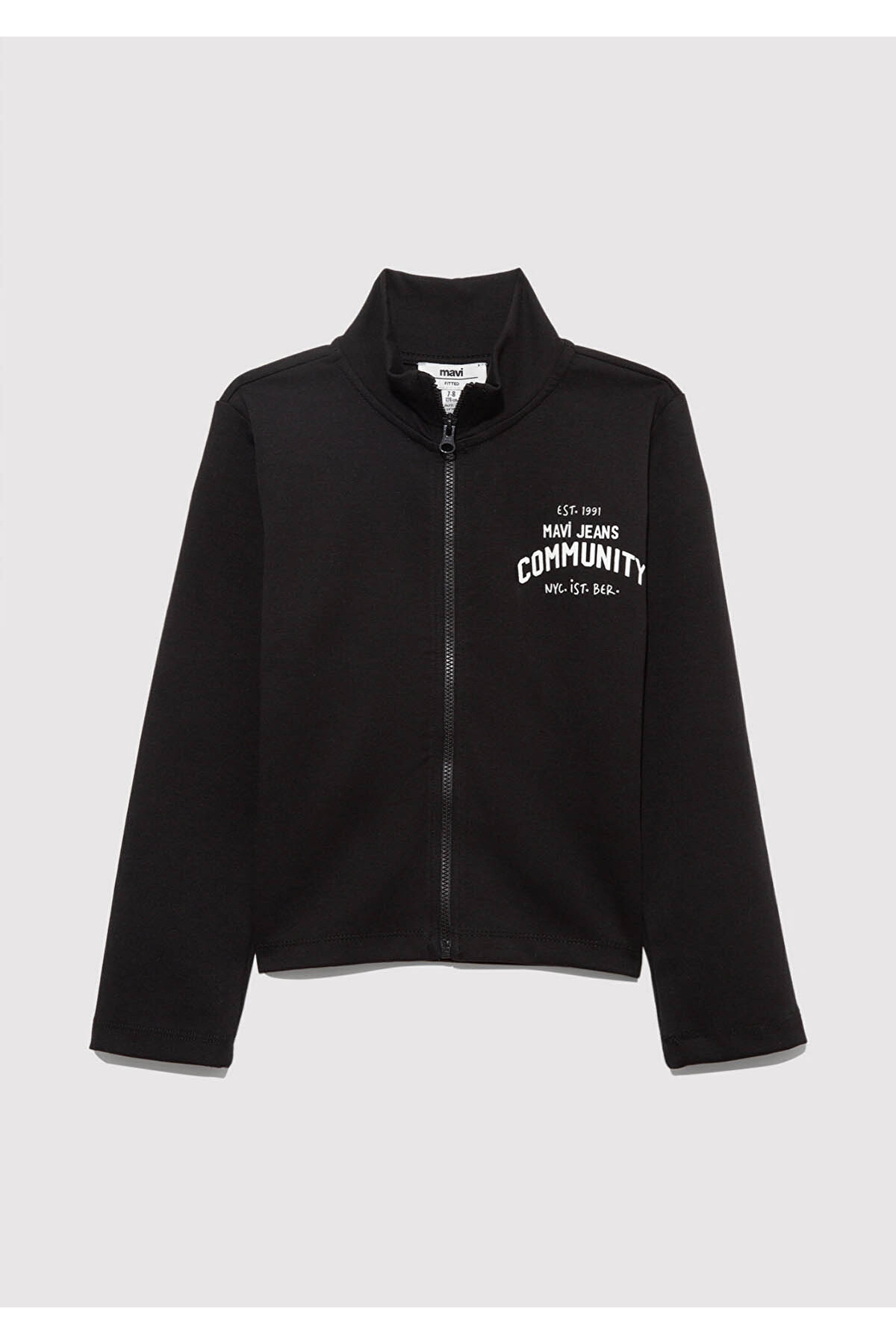 Sunset Boulevard Siyah Kız Çocuk Sweatshirt M7S10129-900