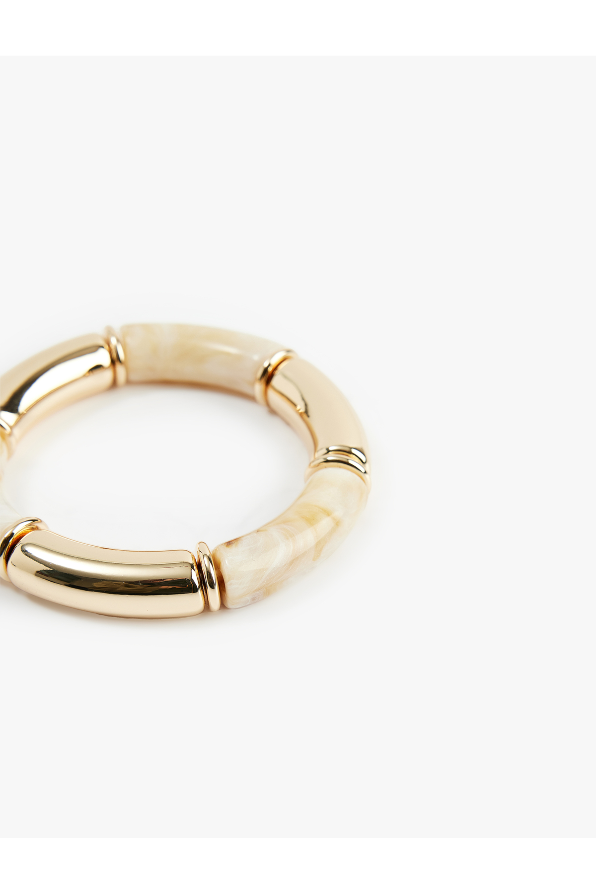 Taş Detaylı Halka Bileklik