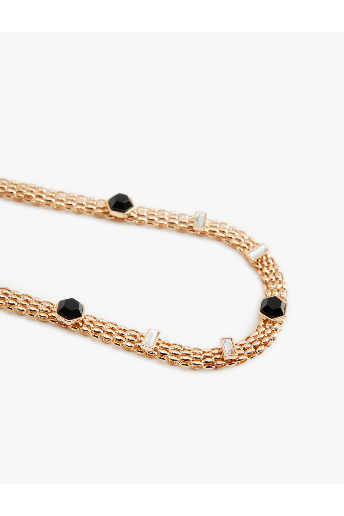 Taşlı Zincir Kolye