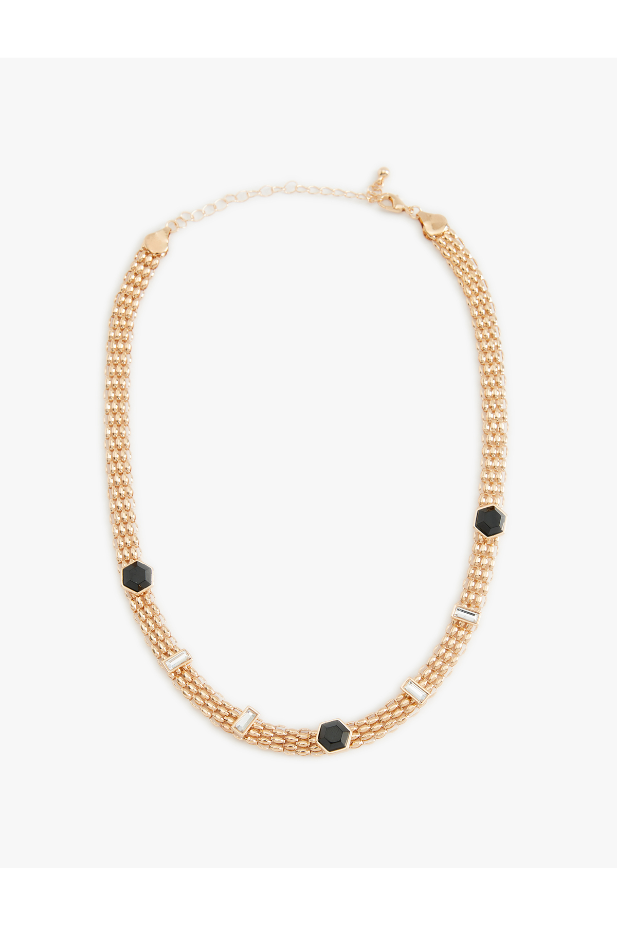 Taşlı Zincir Kolye