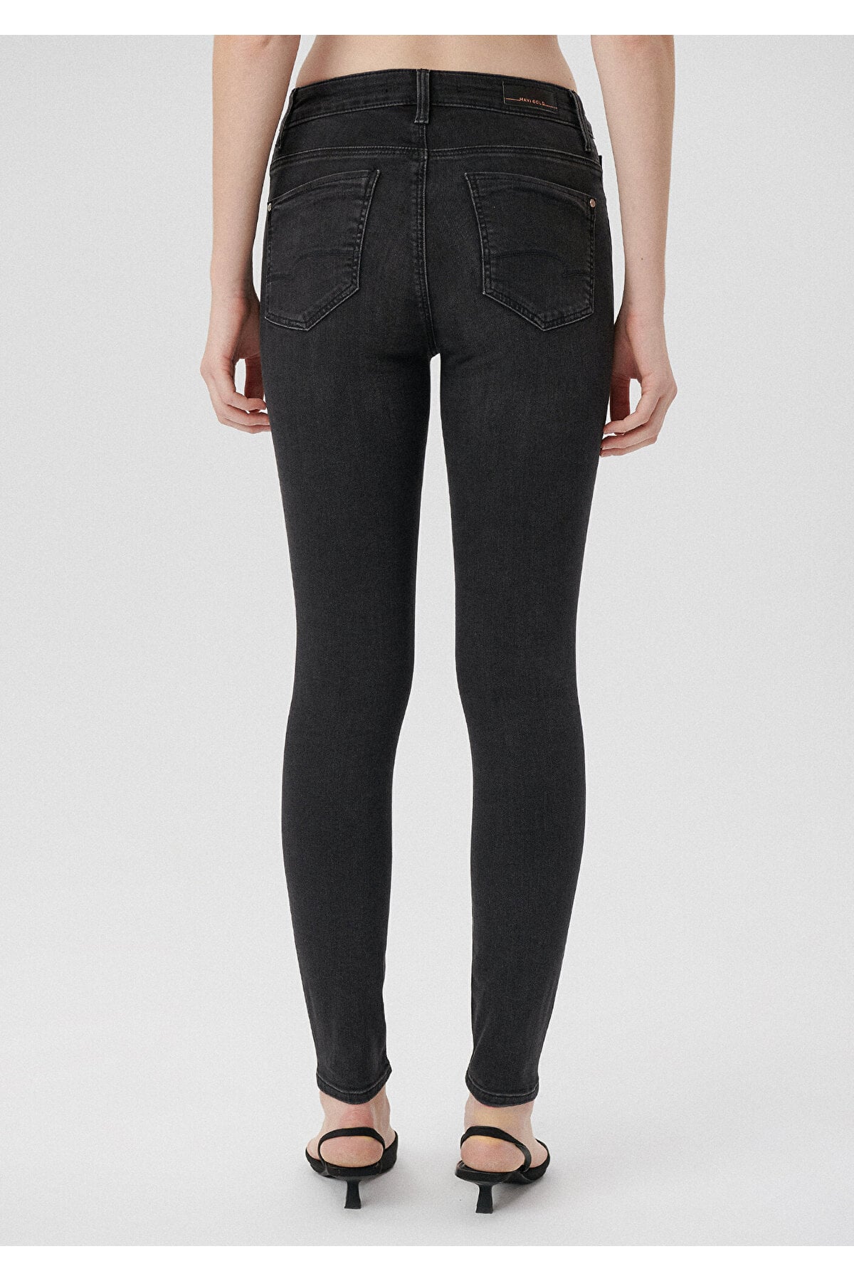 Tess Smoke Gold Luxury Jean Pantolon