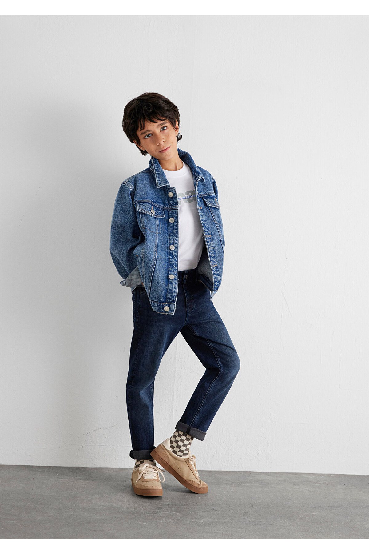 Tom 90lar Lacivert Erkek Çocuk Jean Pantolon M6010690868