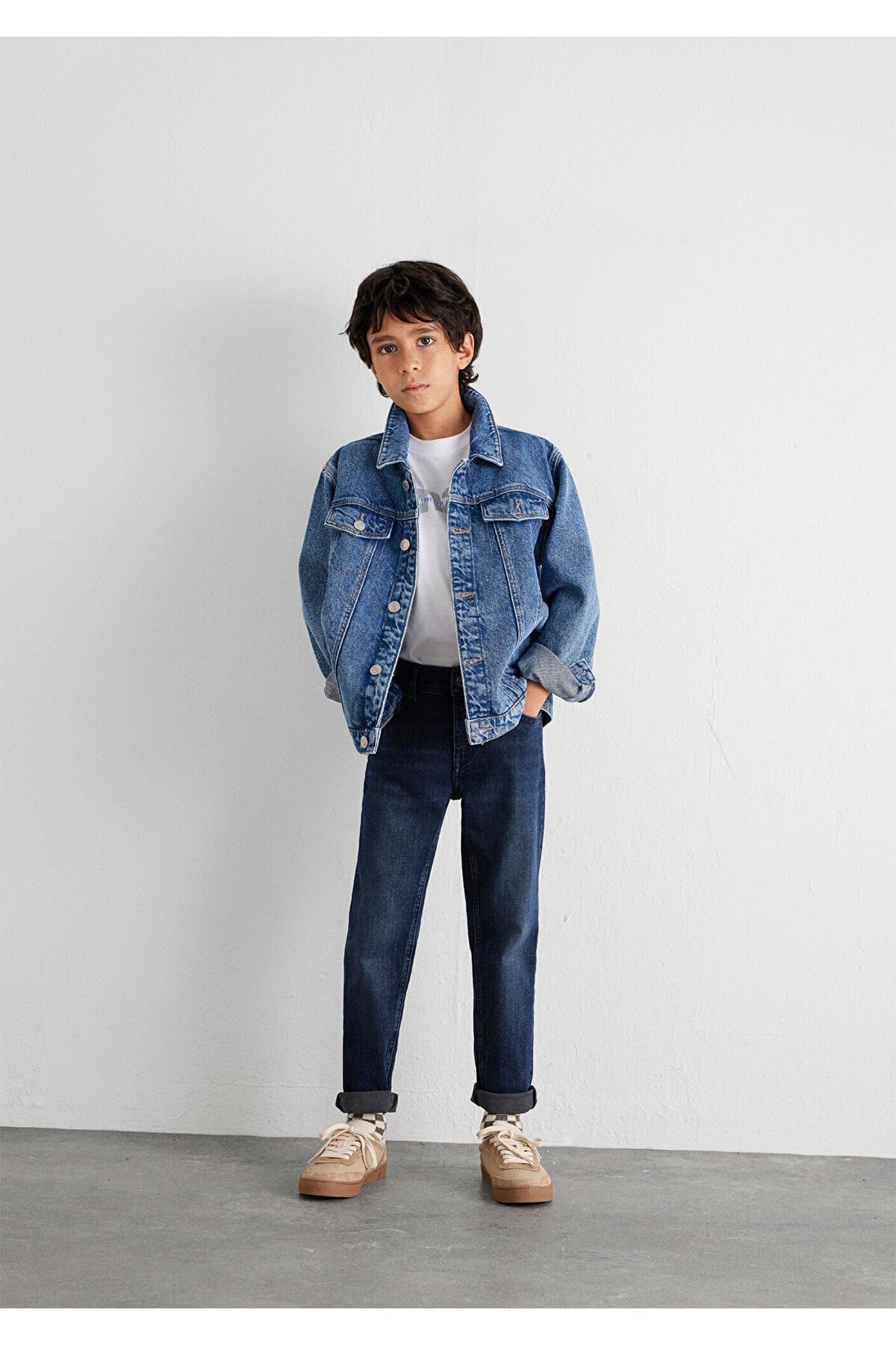 Tom 90lar Lacivert Erkek Çocuk Jean Pantolon M6010690868