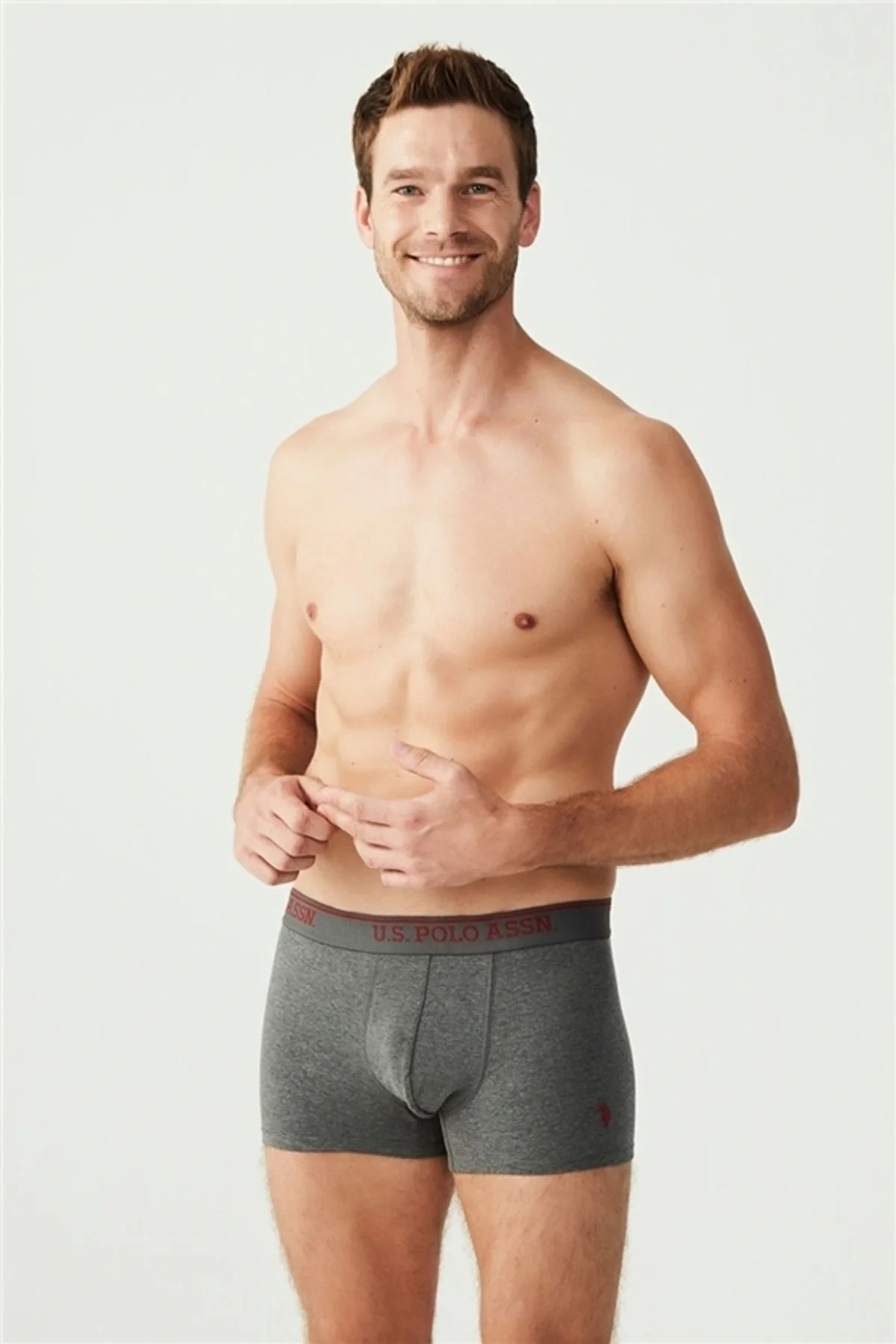 U.s. Polo Assn 80097 Erkek boxer 3'lü Paket