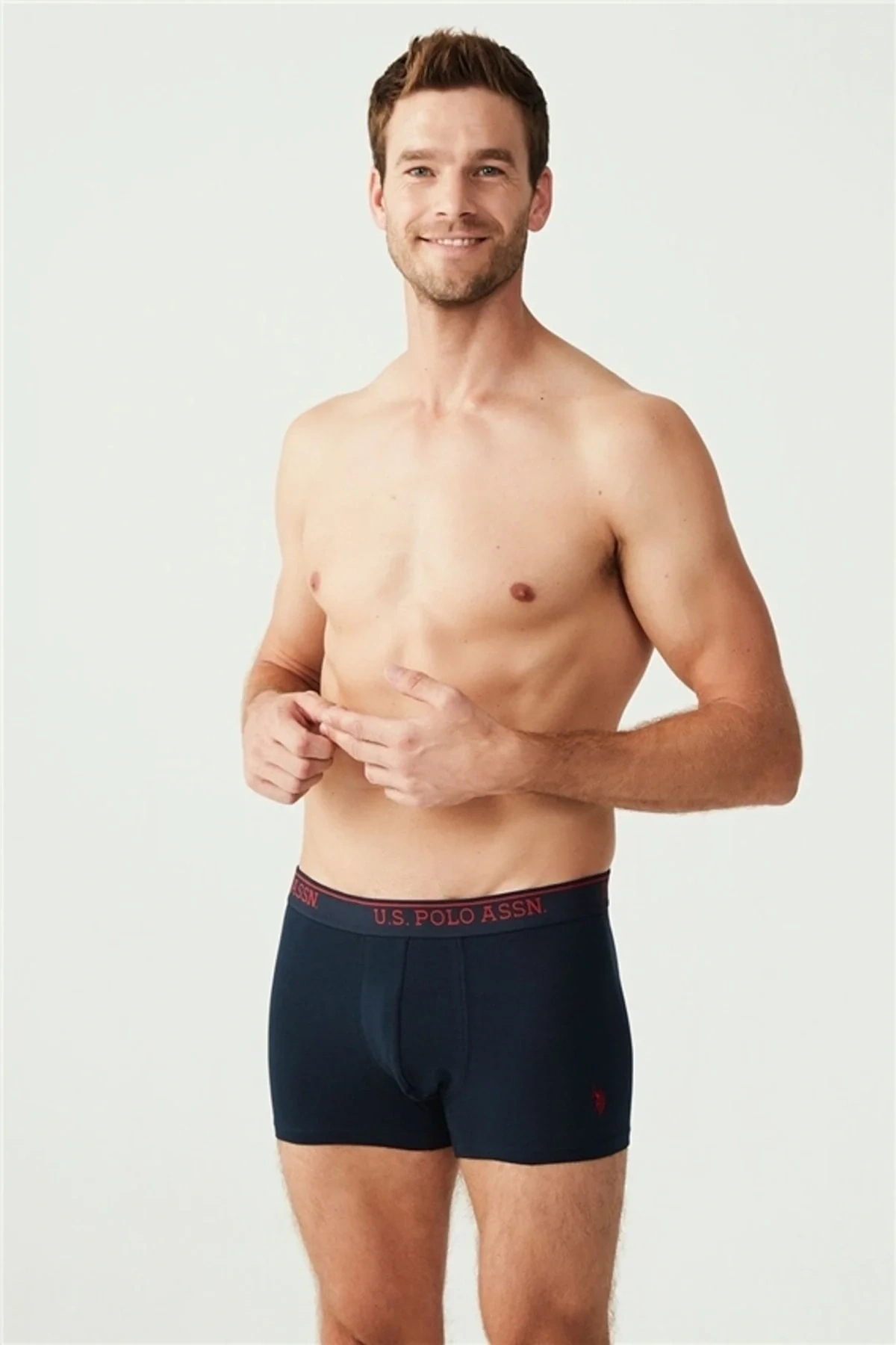 U.s. Polo Assn 80097 Erkek boxer 3'lü Paket