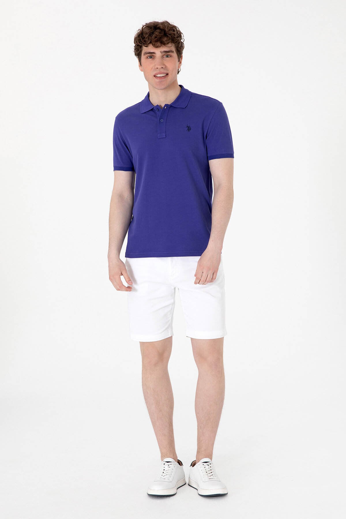 U.S. Polo Assn. Gtp04Iy025 indigo Erkek Polo Yaka T-shirt 2084151