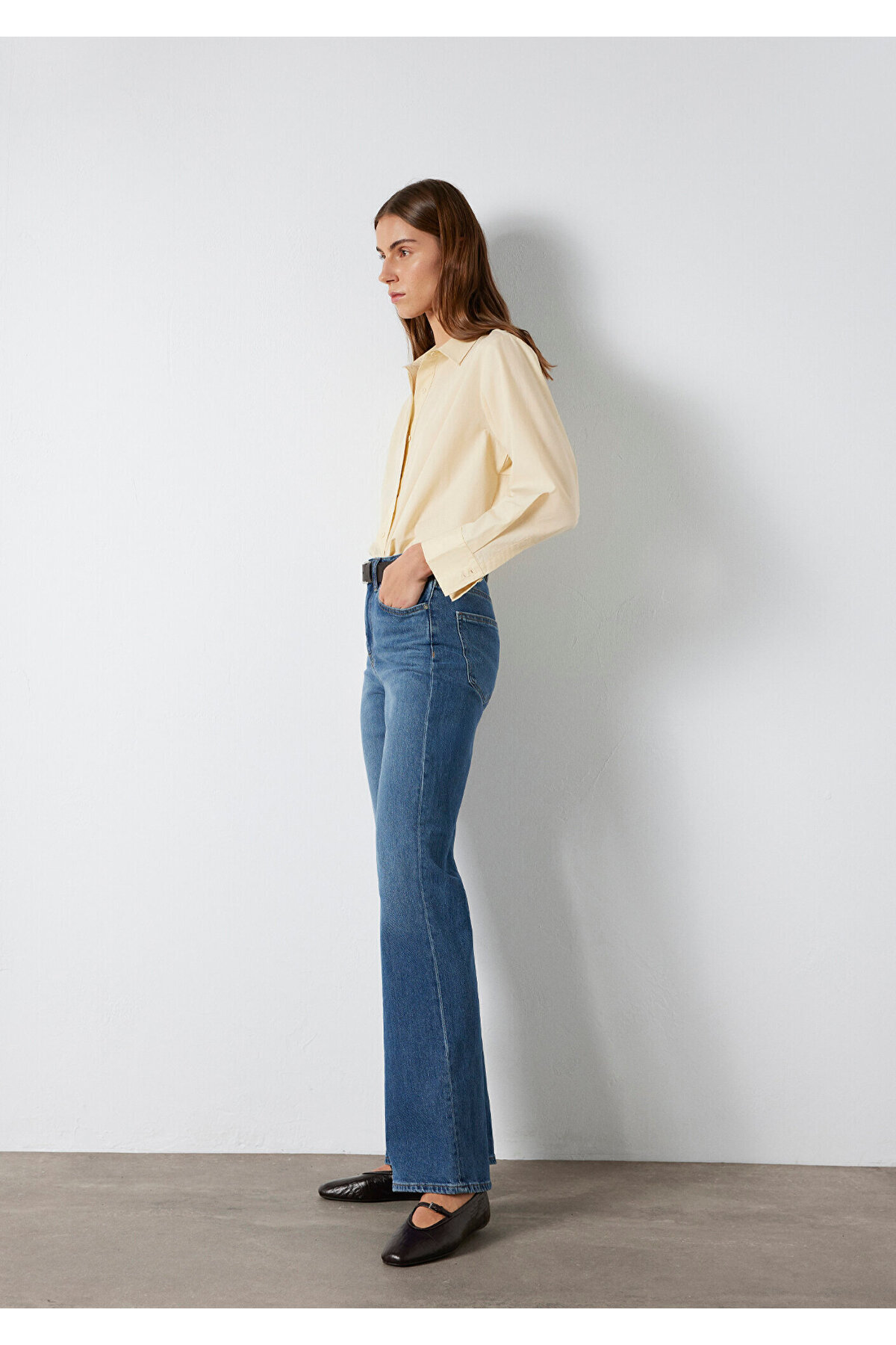 Victoria Koyu Premium Blue Jean Pantolon 101072-A3035