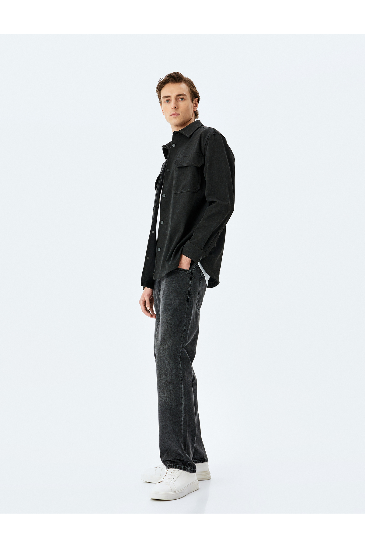 Vintage Straight Fit Jean Pantolon