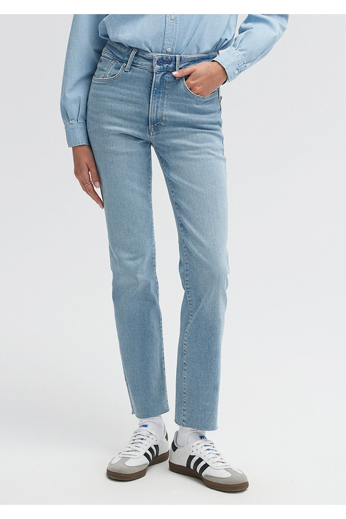 Viola Premium Blue Açık Jean Pantolon 101048-84189