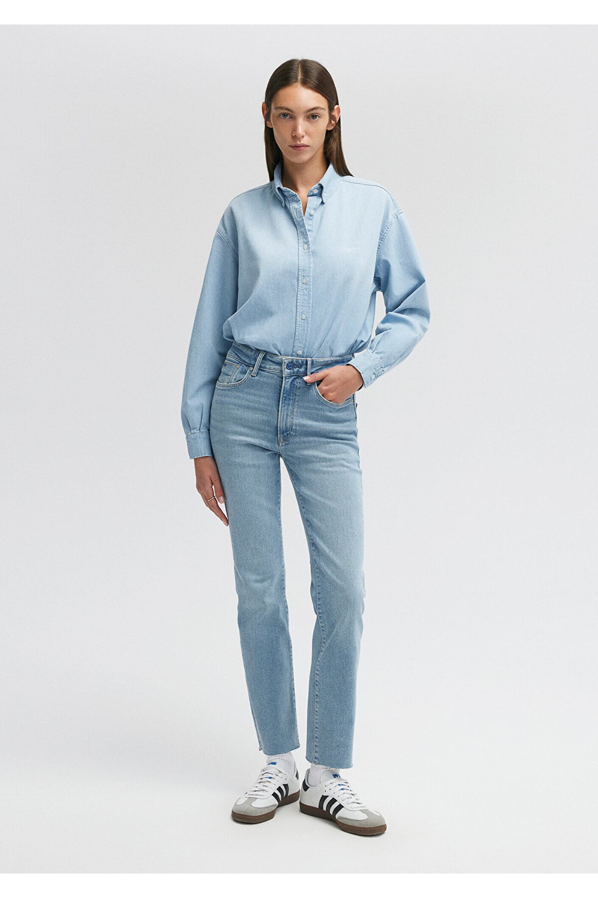 Viola Premium Blue Açık Jean Pantolon 101048-84189