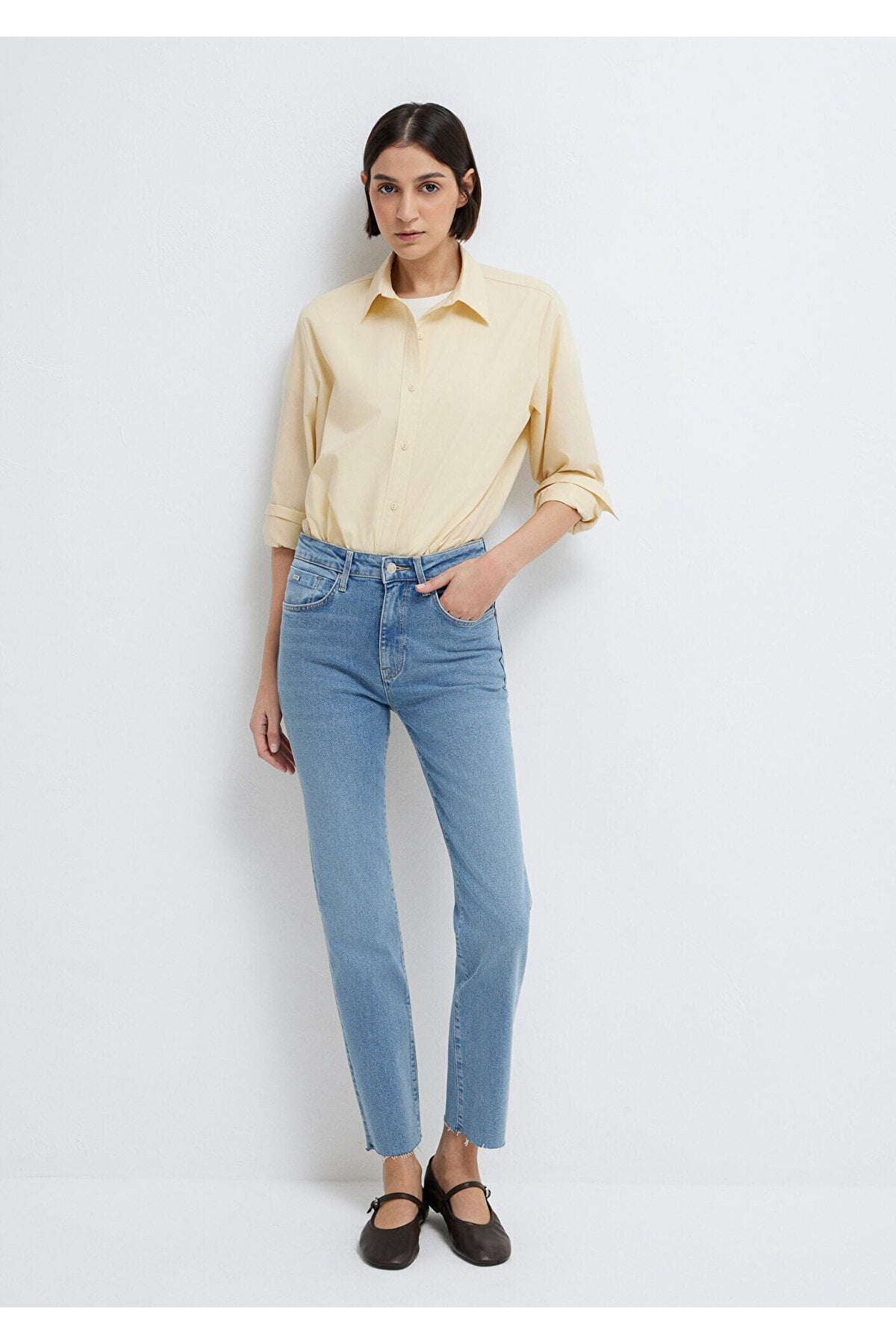 Viola Premium Blue Indigo Mavisi Jean Pantolon 101048-91000