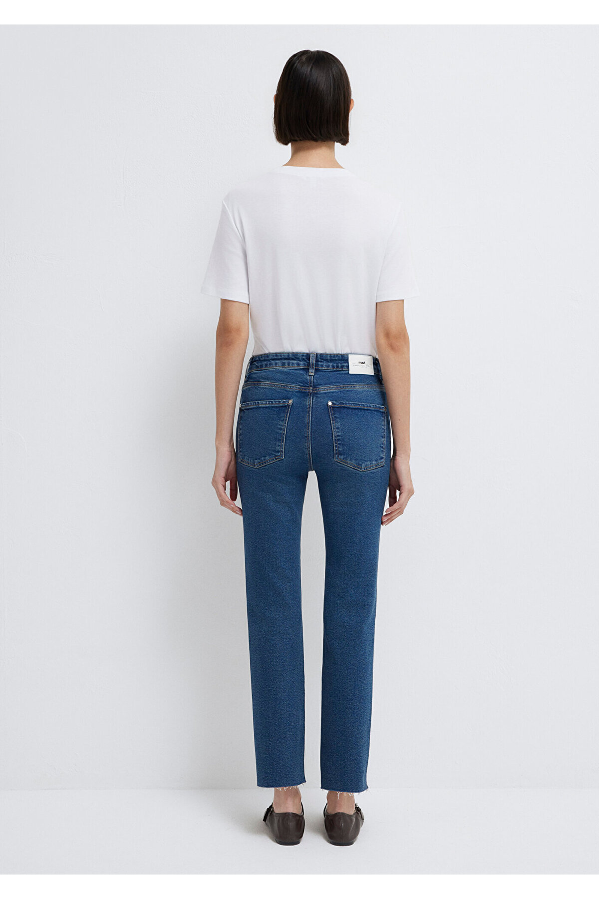 Viola Premium Vintage Koyu Jean Pantolon 101048-85290