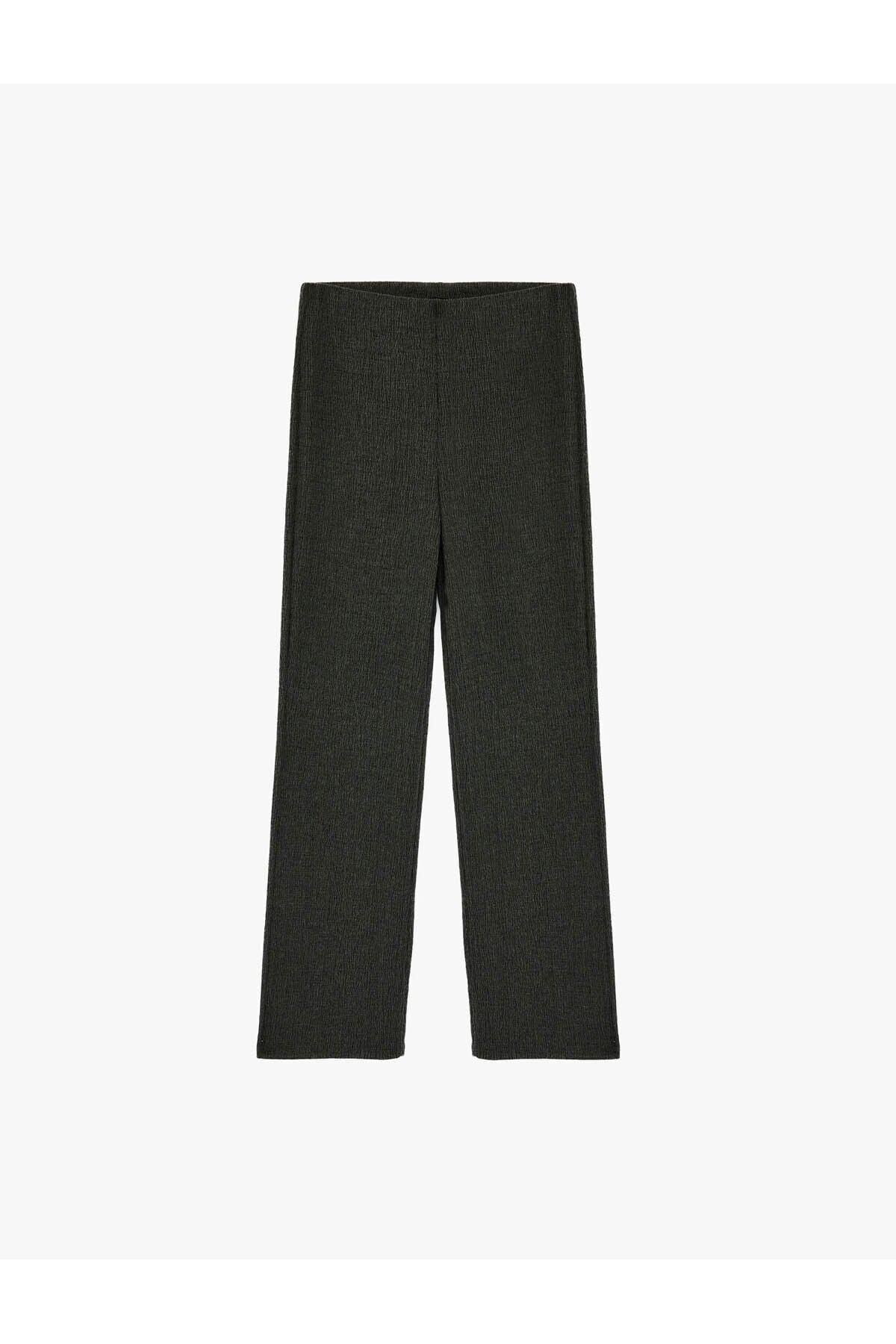 Viskon Karışımlı Klasik Kesim Slim Fit Pantolon
