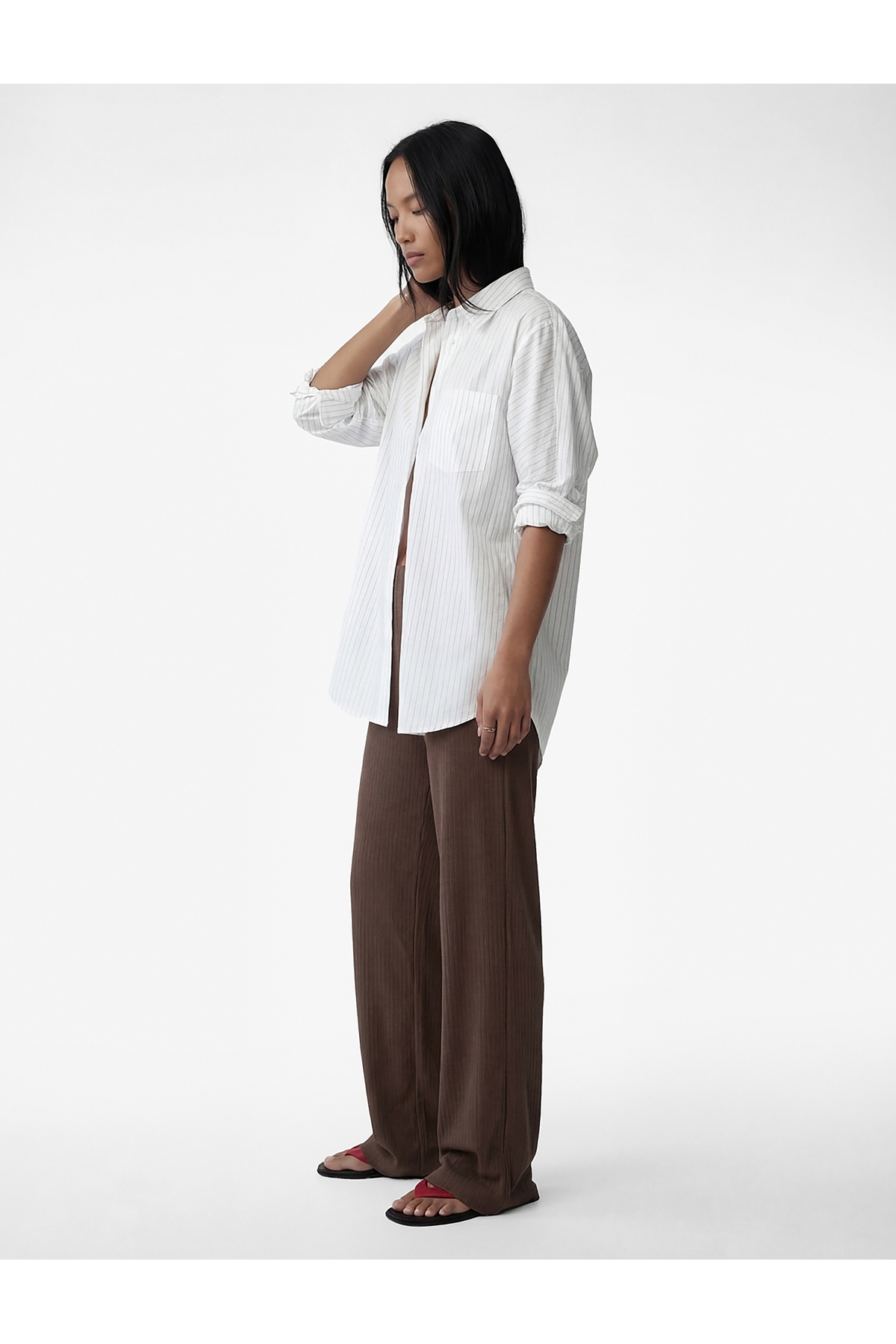 Viskon Karışımlı Klasik Kesim Slim Fit Pantolon