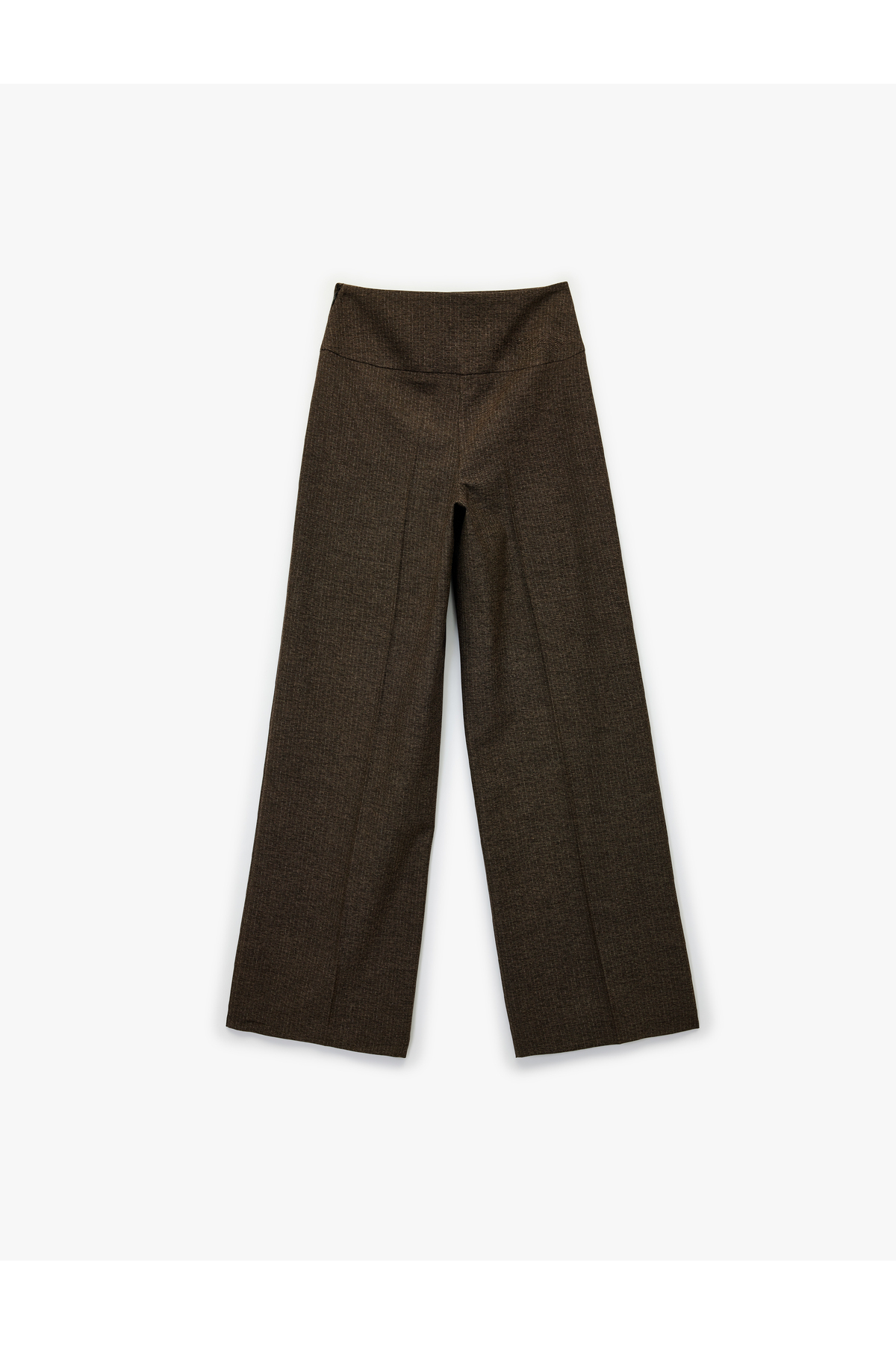 X Melis Ağazat - Regular Fit Geniş Paça Kumaş Pantolon