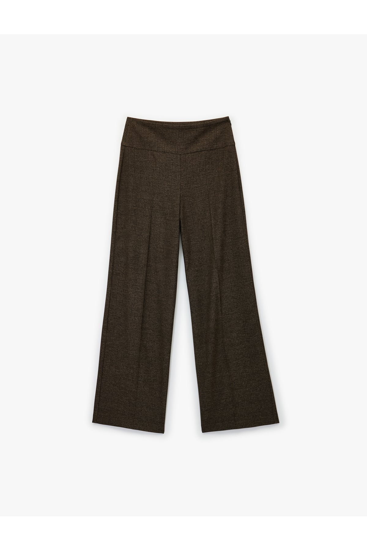 X Melis Ağazat - Regular Fit Geniş Paça Kumaş Pantolon