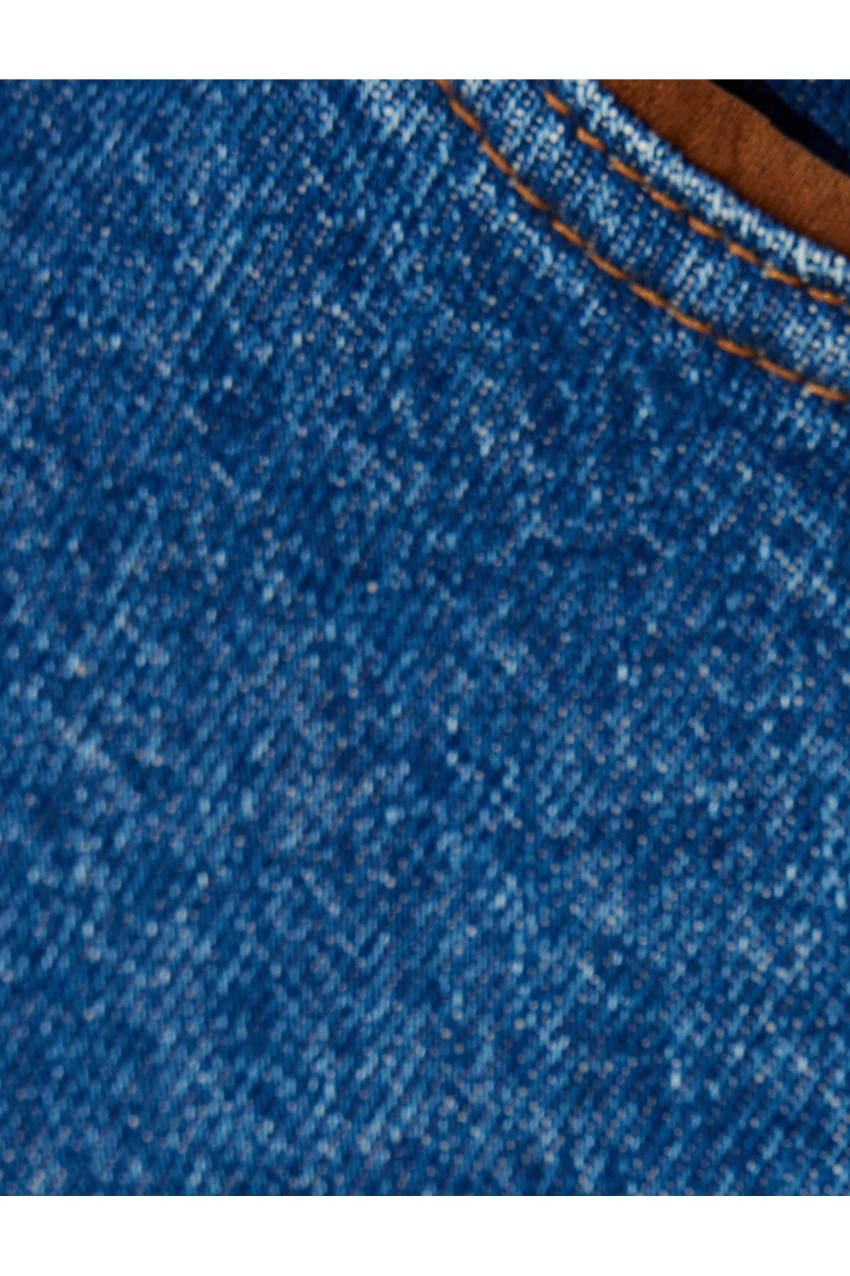 X Zeynep Bastık - Bol Paça Denim Pantolon Düğmeli Cepli Standart Bel