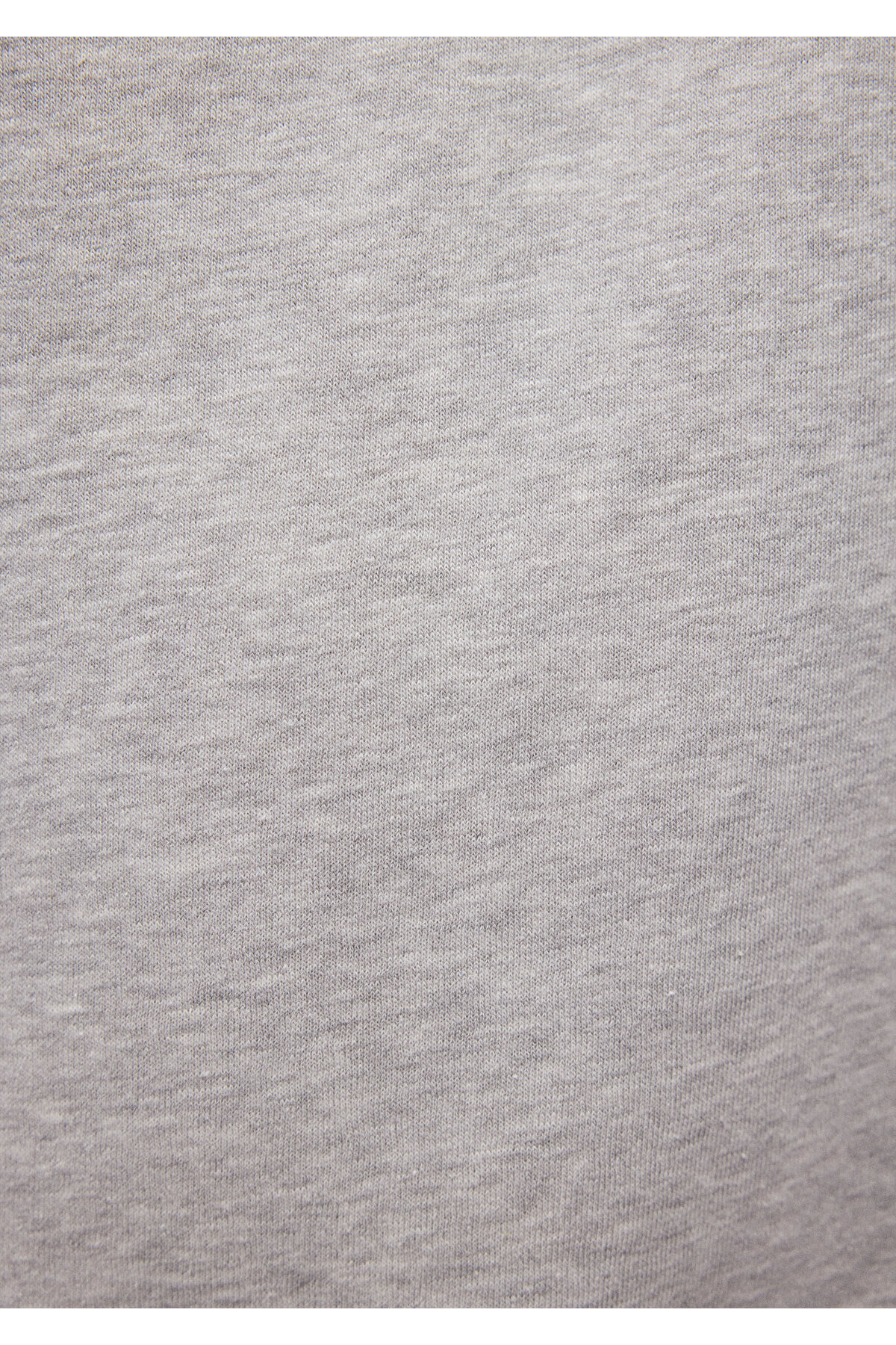Yarı Fermuarlı Gri Basic Sweatshirt 0S10278-80196