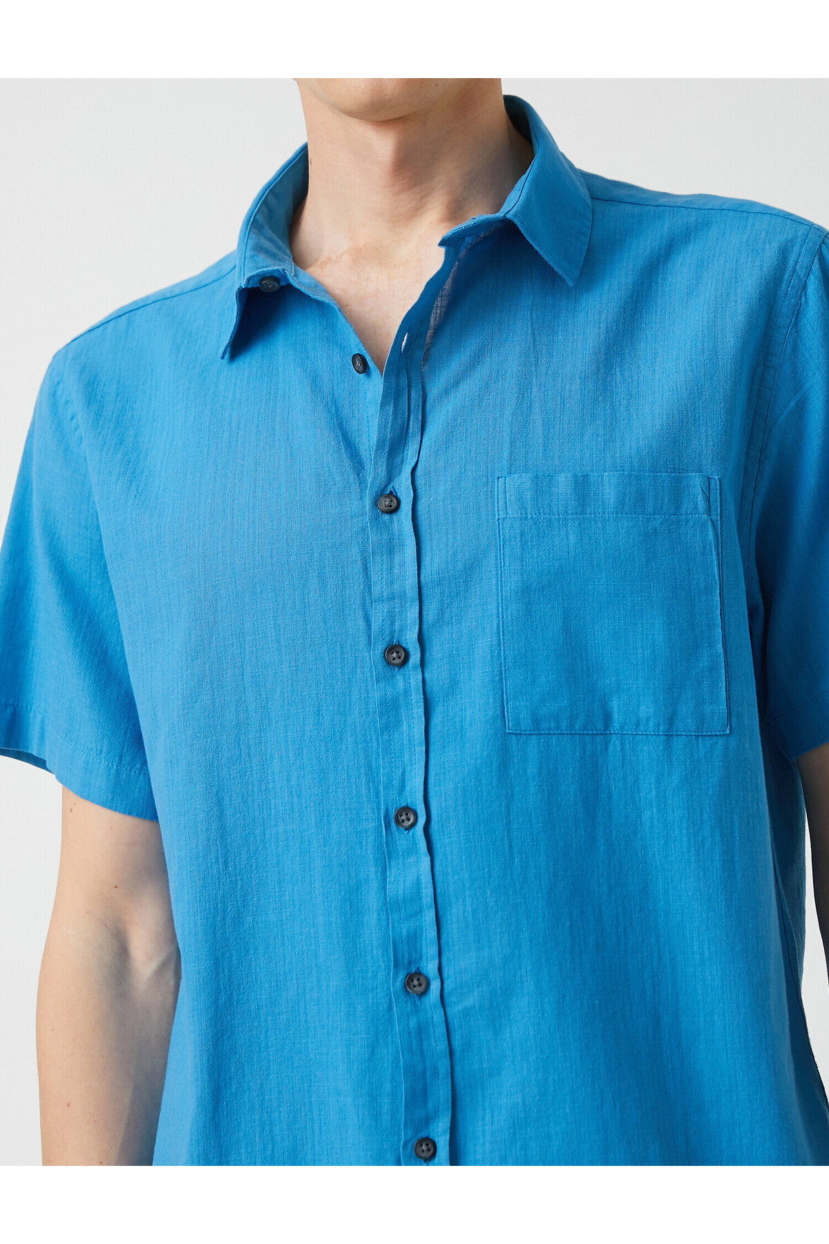 Yazlık Gömlek Kısa Kollu Slim Fit