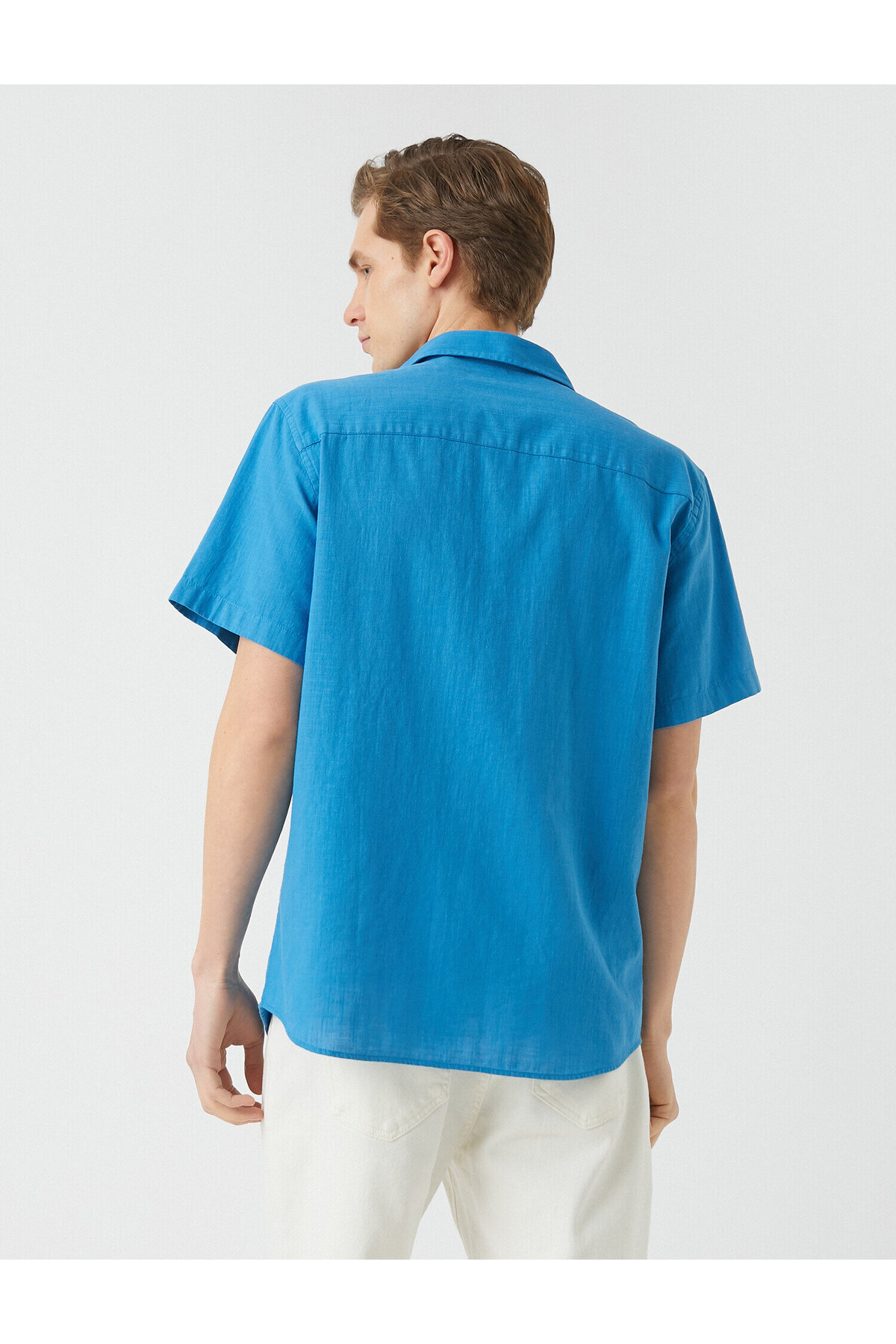 Yazlık Gömlek Kısa Kollu Slim Fit