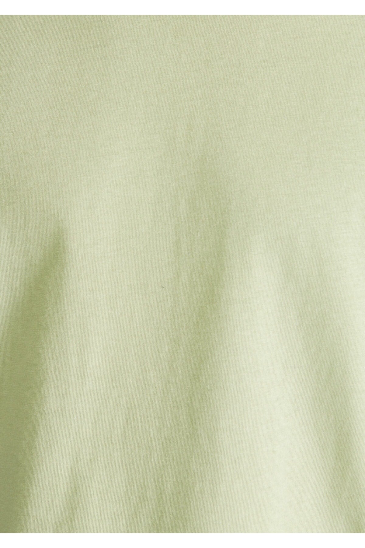 Yeşil Basic Tişört Loose Fit / Bol Rahat Kesim 066249-71769