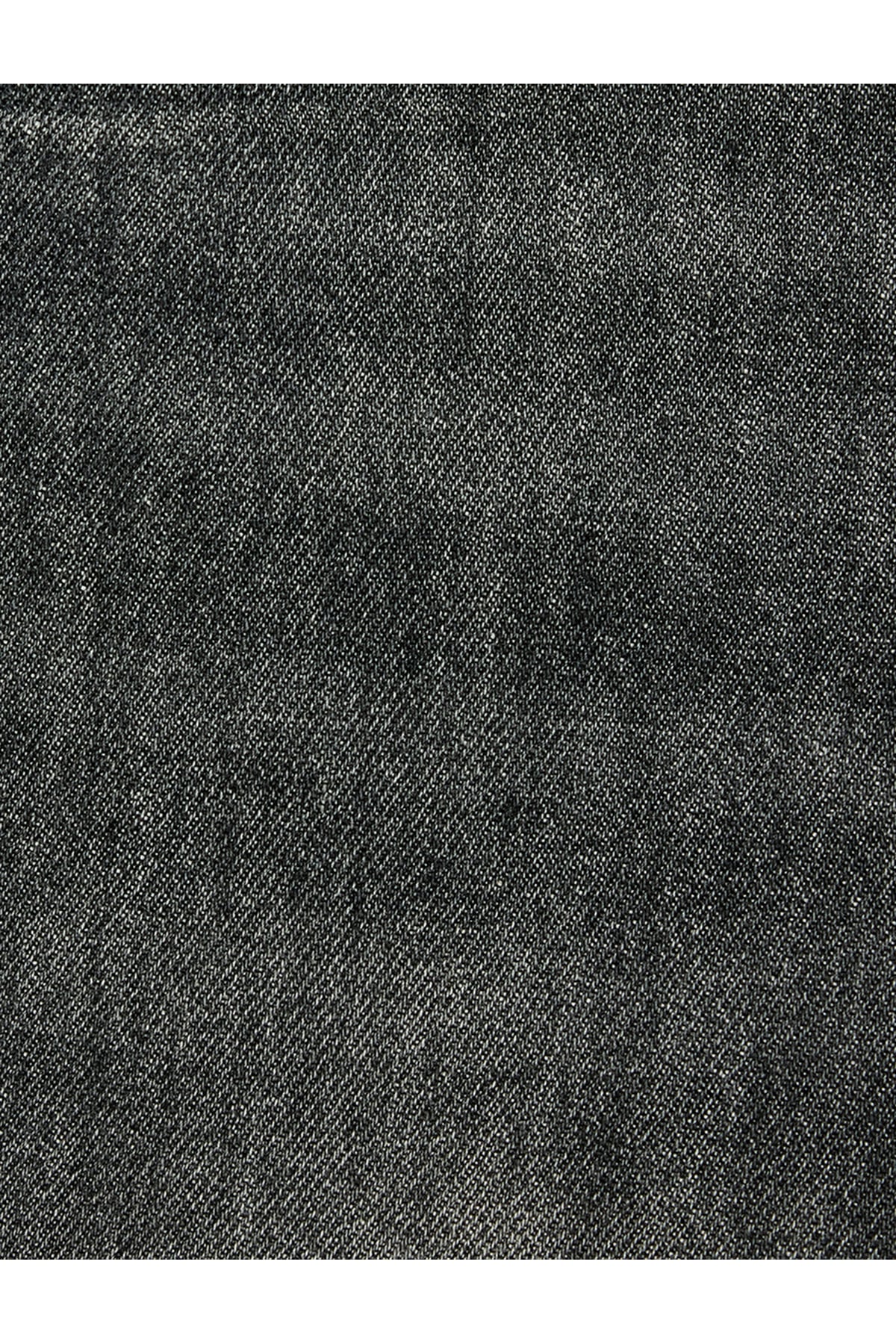 Yıkamalı Cepli Normal Bel Düz Paça Jean Pantolon - Longer Straight Fit Jean