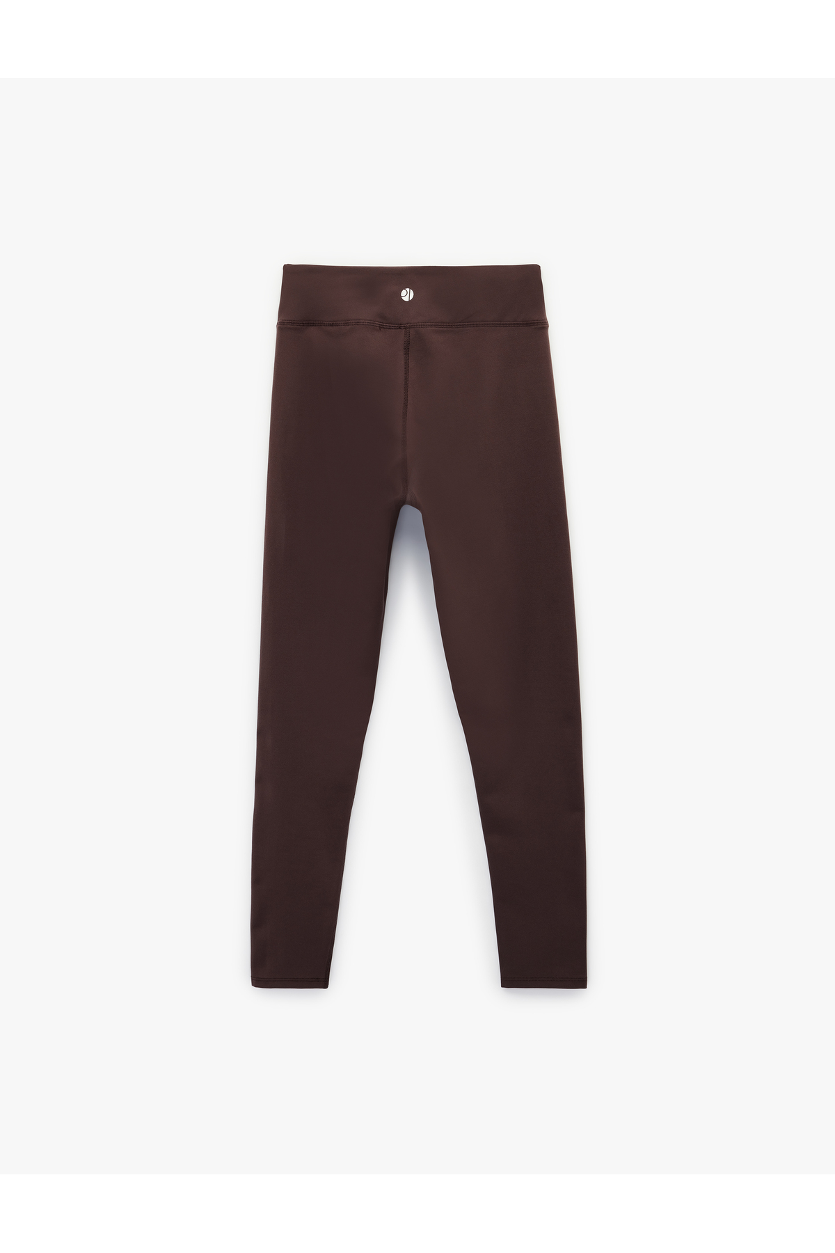 Yüksek Bel Dikiş Detaylı Slim Fit Spor Tayt