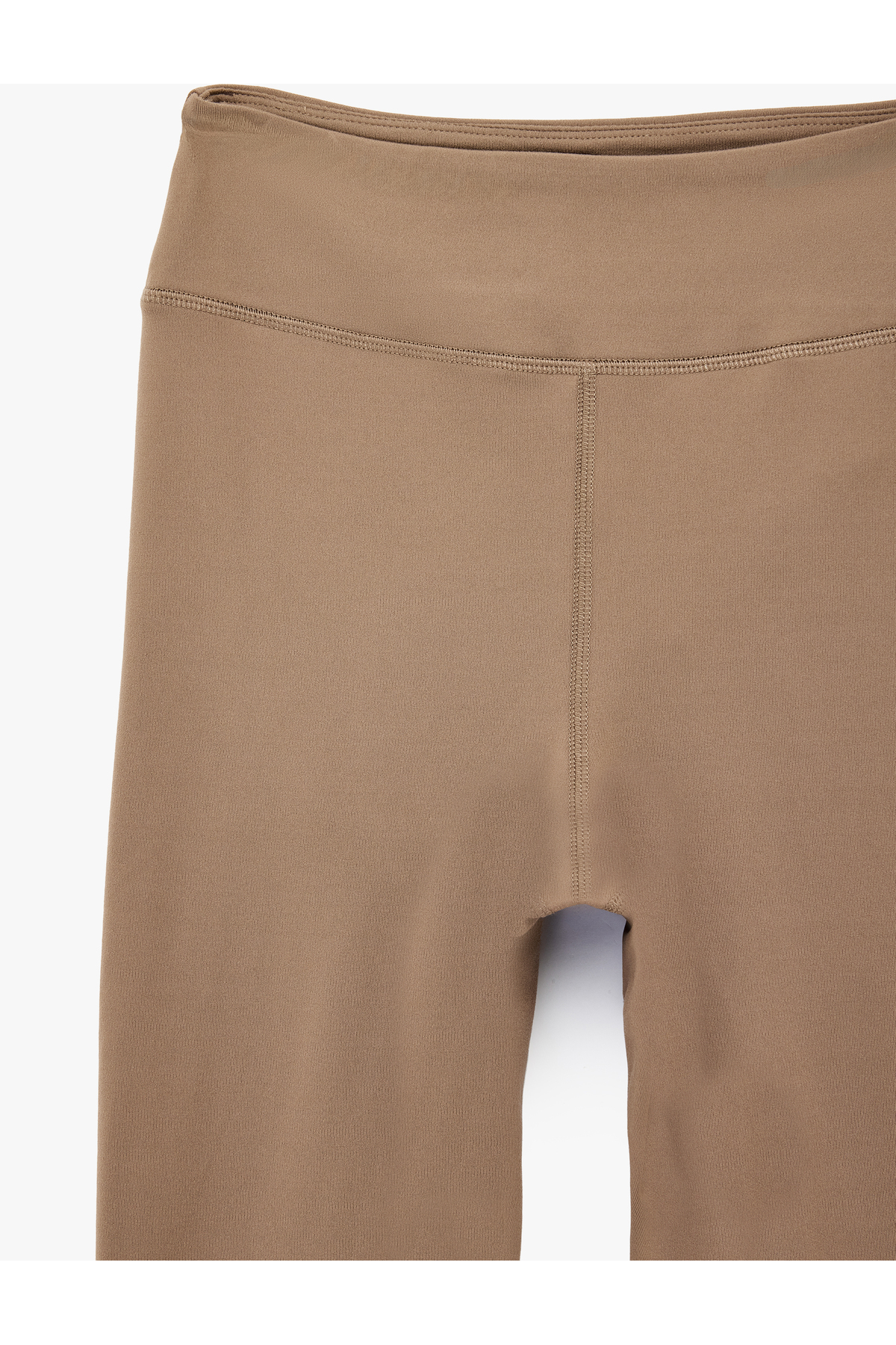 Yüksek Bel Dikiş Detaylı Slim Fit Spor Tayt
