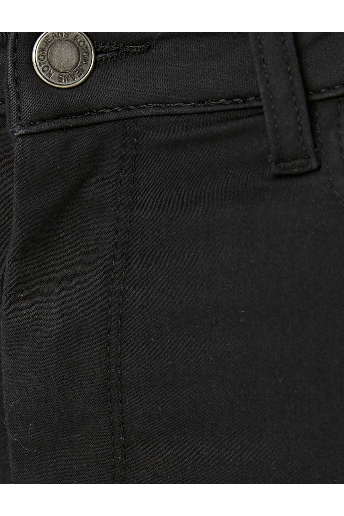 Yüksek Bel Skinny Fit Dar Paça Düğmeli Kot Pantolon - Skinny Fit Jean