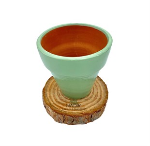 El Yapımı 8.5 cm Seramik Saksı