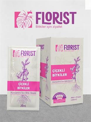 Florist Şaseli Çiçekli Bitkiler İçin Sıvı Bitki Besini