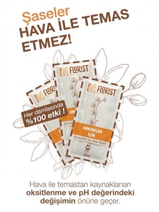 Florist Şaseli Orkideler İçin Sıvı Bitki Besini