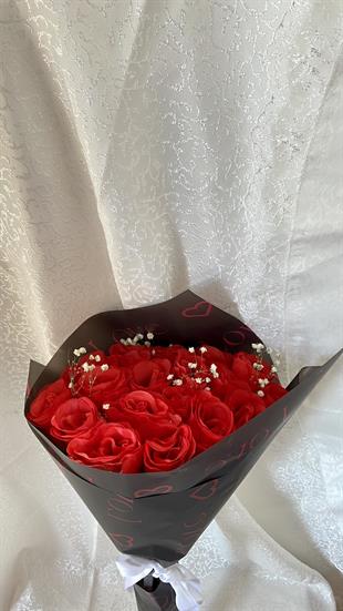 Sevgililer Günü Özel Hediye Çiçek Aranjmanı Kırmızı Gül Buketi(14 Şubat)