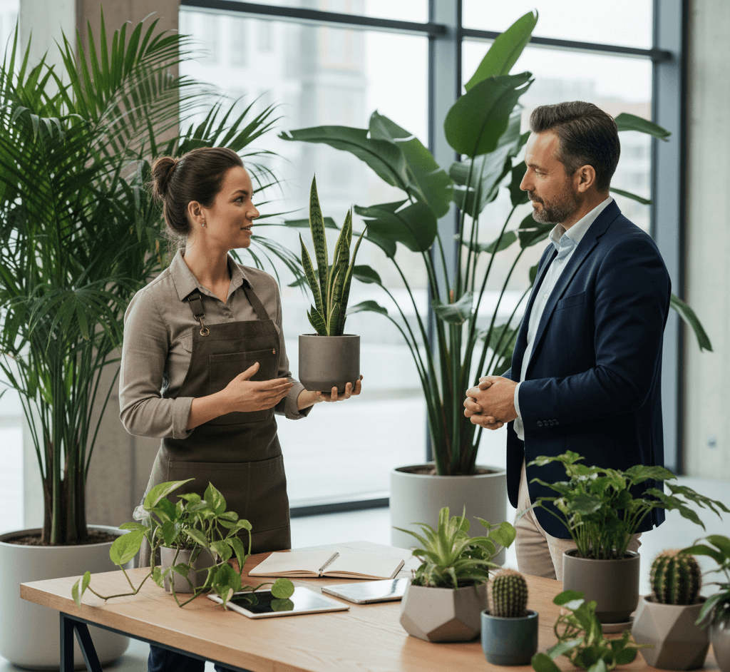 Kurumsal bitki sunumu