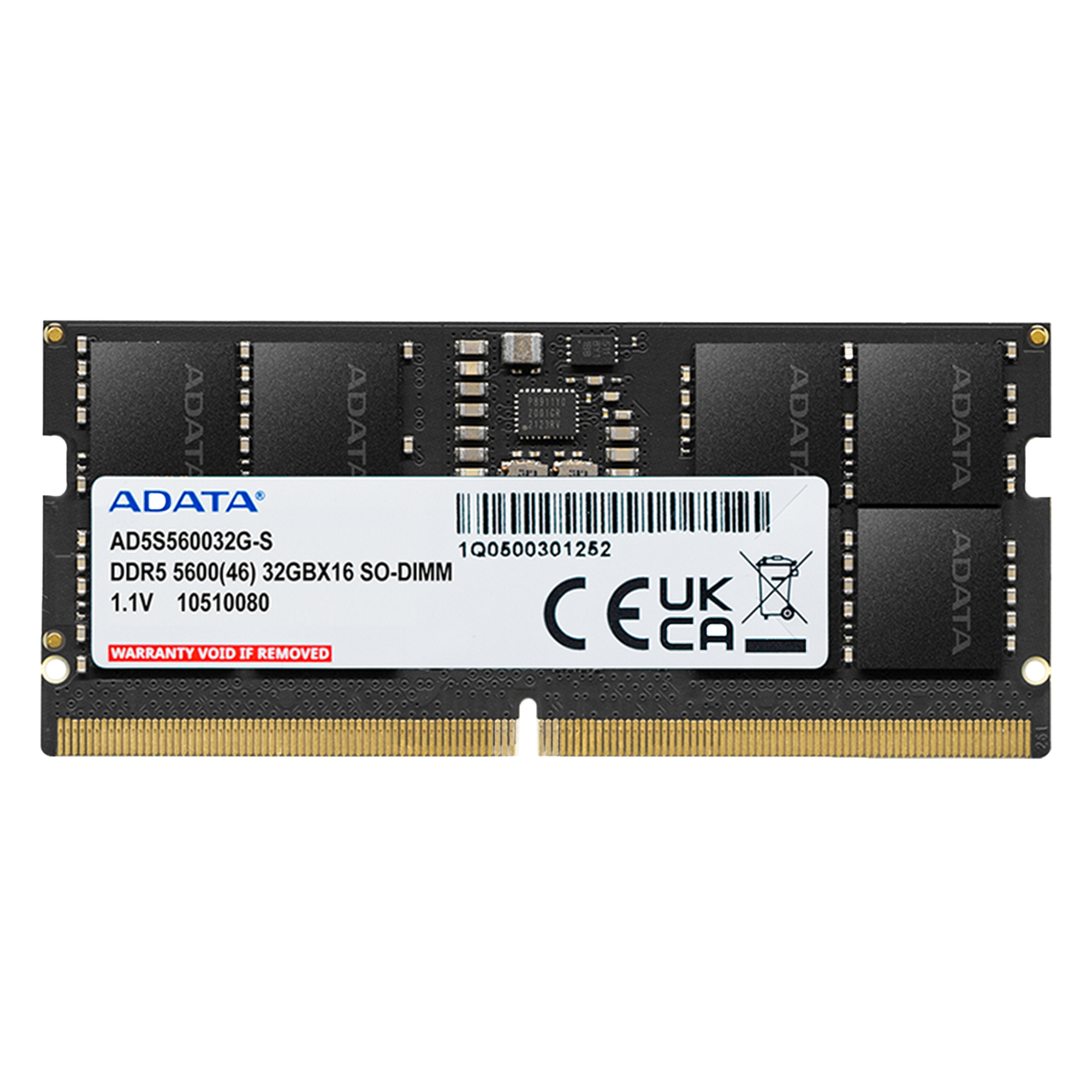 Adata DDR5 (1x32Gb) 5600MHz AD5S560032G-S Notebook Bellek