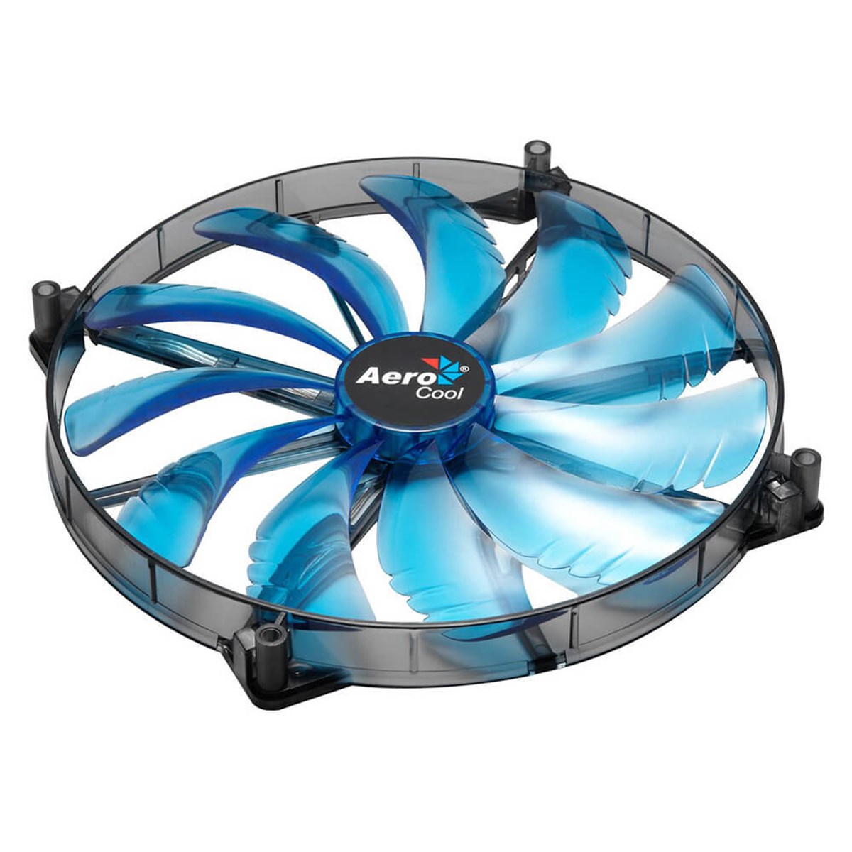 AeroCool AE-CFSL200R 20cm Kasa Fanı Mavi Led