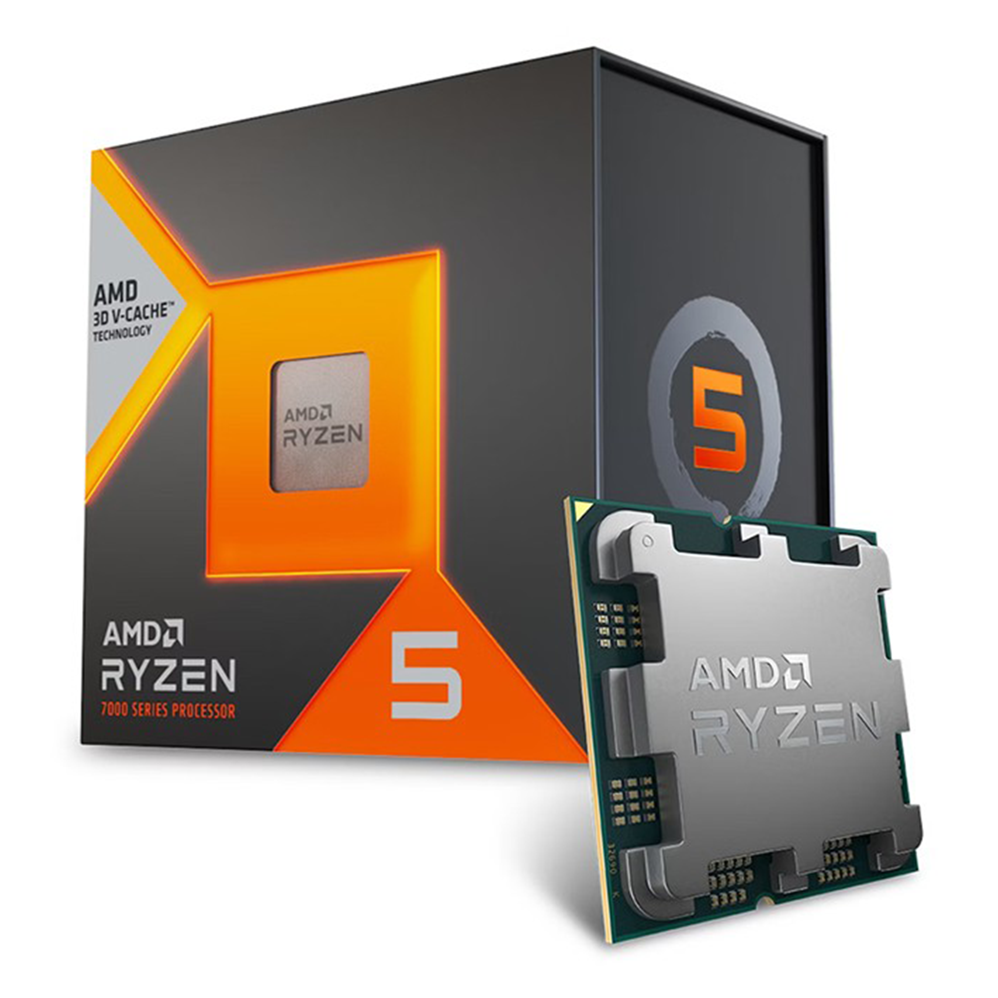 AMD Ryzen 5 7500X3D 4.0GHz 6 Çekirdek 96MB Önbellek Soket AM5 İşlemci