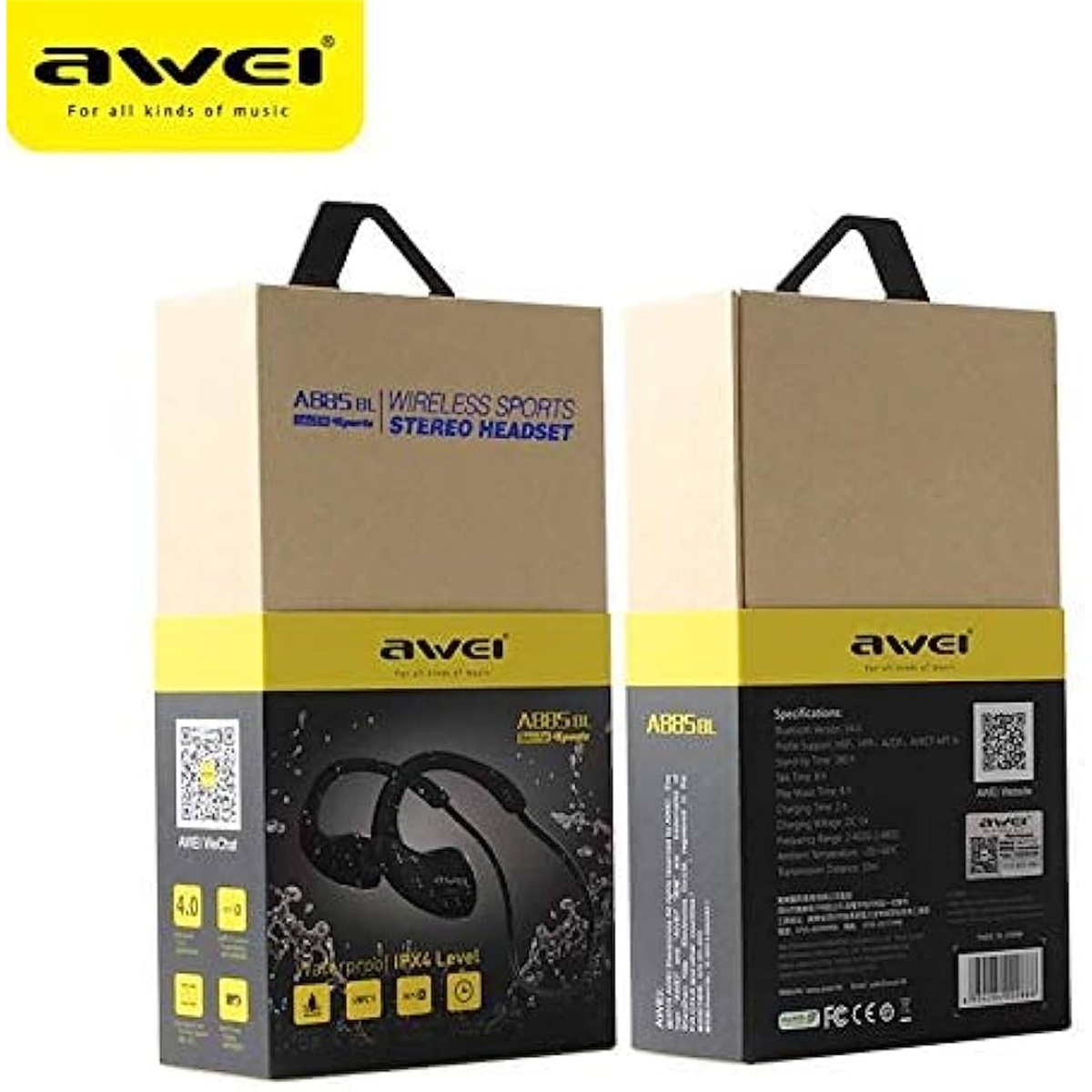 Awei A885BL Bluetooth Kablosuz Kulak İçi Kulaklık