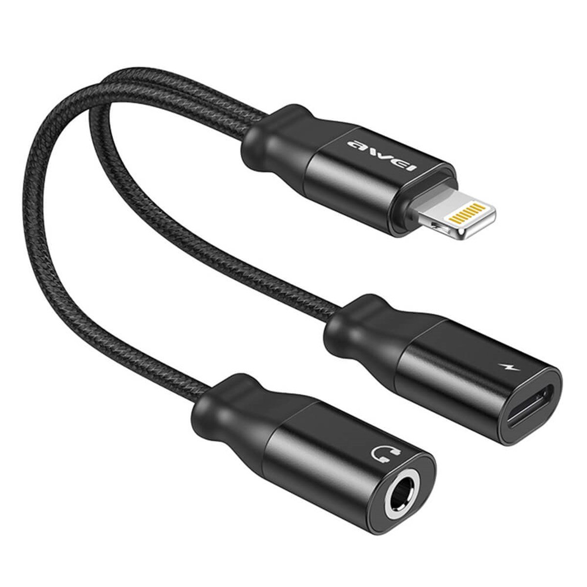 Awei CL-73 Lightning + 3.5mm Çevirici Adaptör