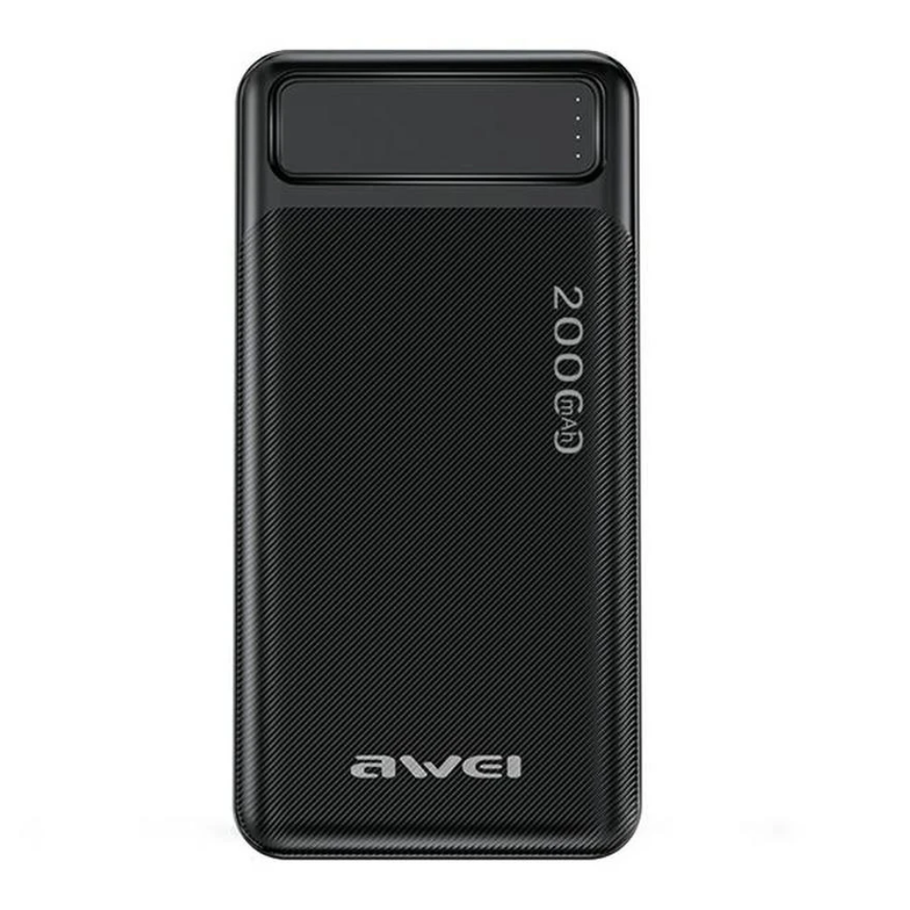 Awei P6K 20000mAh Çift USB Çıkışlı Güç Bankası