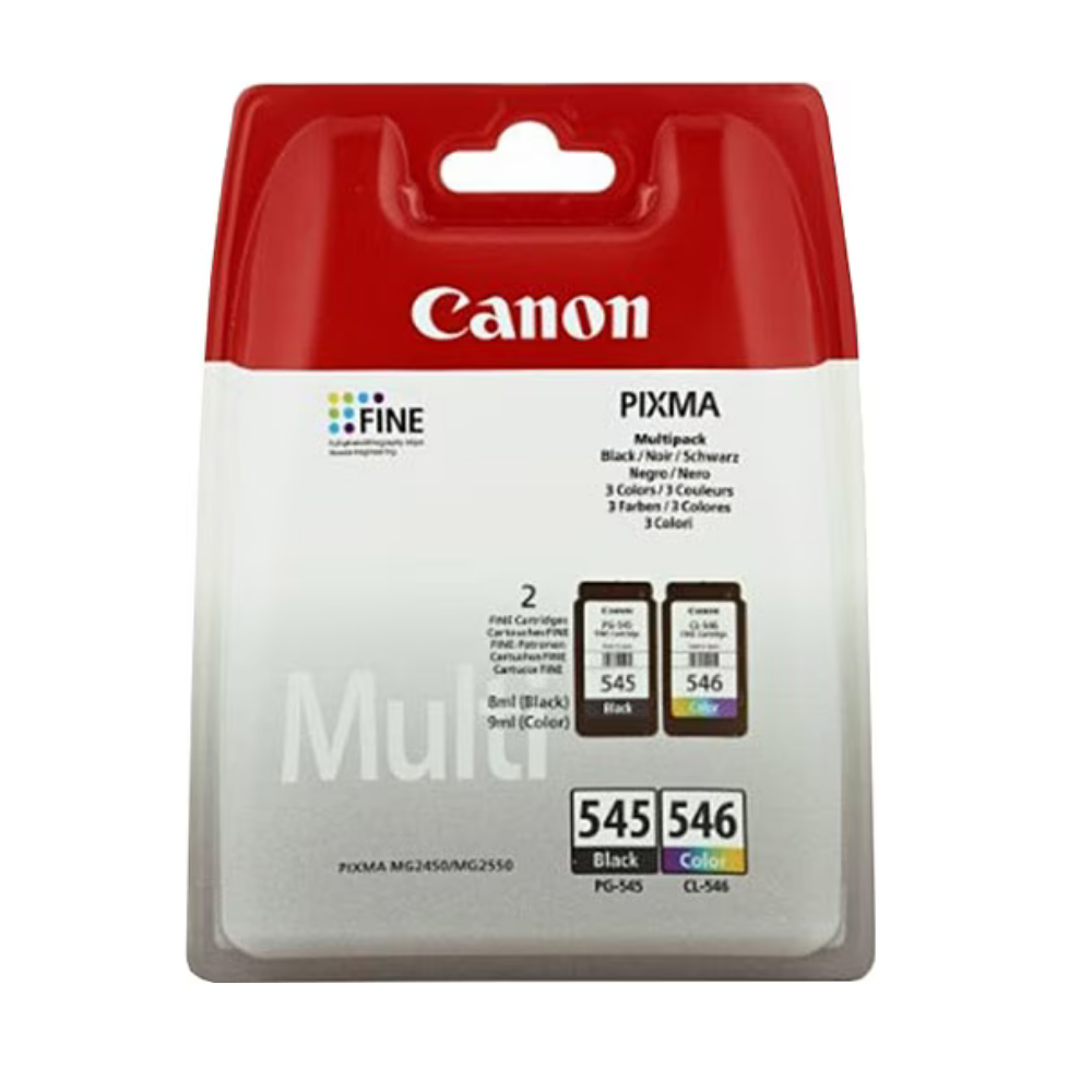 Canon PG-545BK+CL-546 2Lİ Paket (2450-2550)