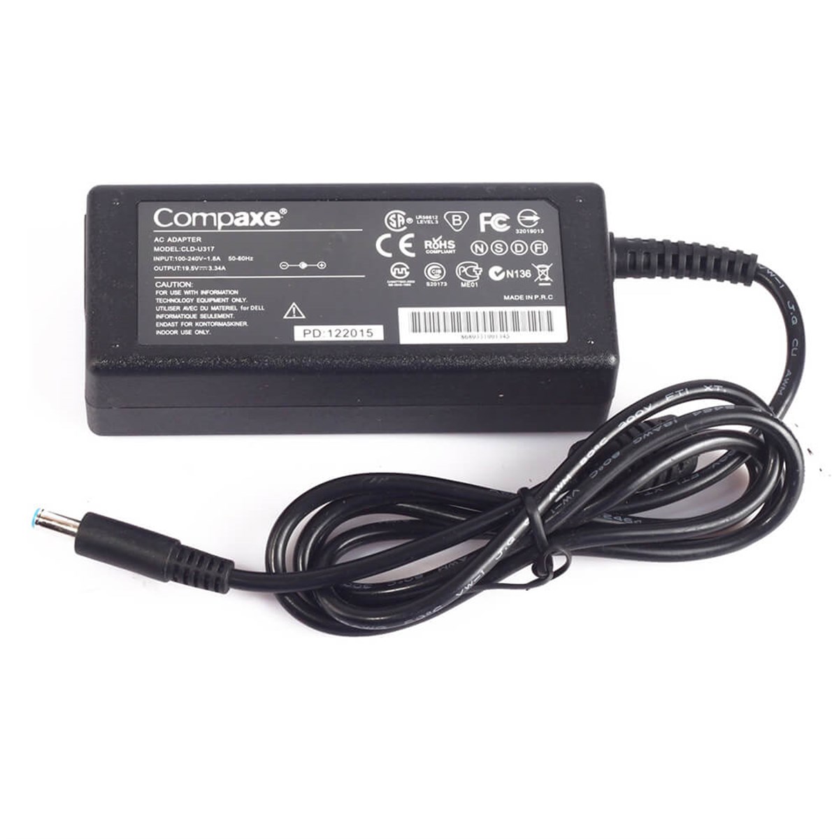 Compaxe CLD-U317 Dell İnce Uç 19.5V 3.34A 65W Notebook Adaptör