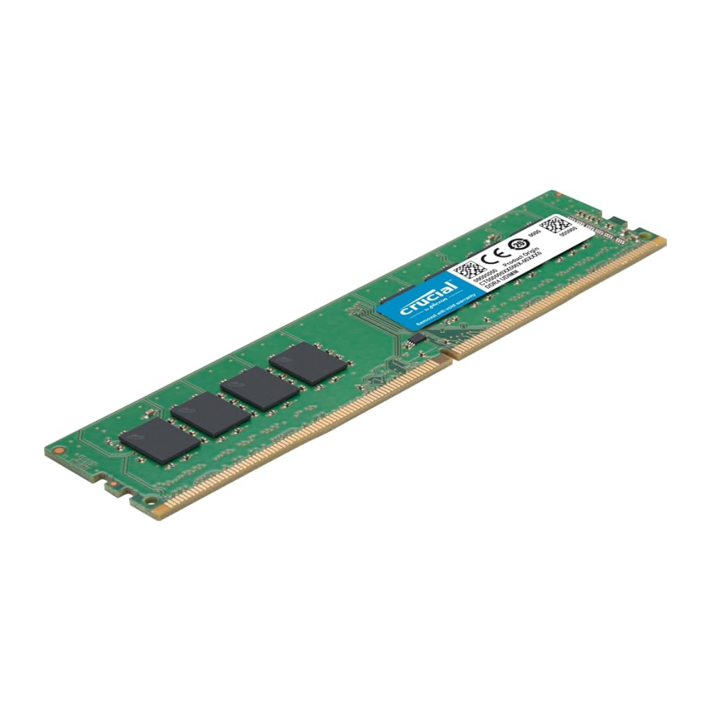 Crucial Basics 8GB 3200MHz DDR4 CB8GU3200EUDIMM Pc Ram (Bellek)