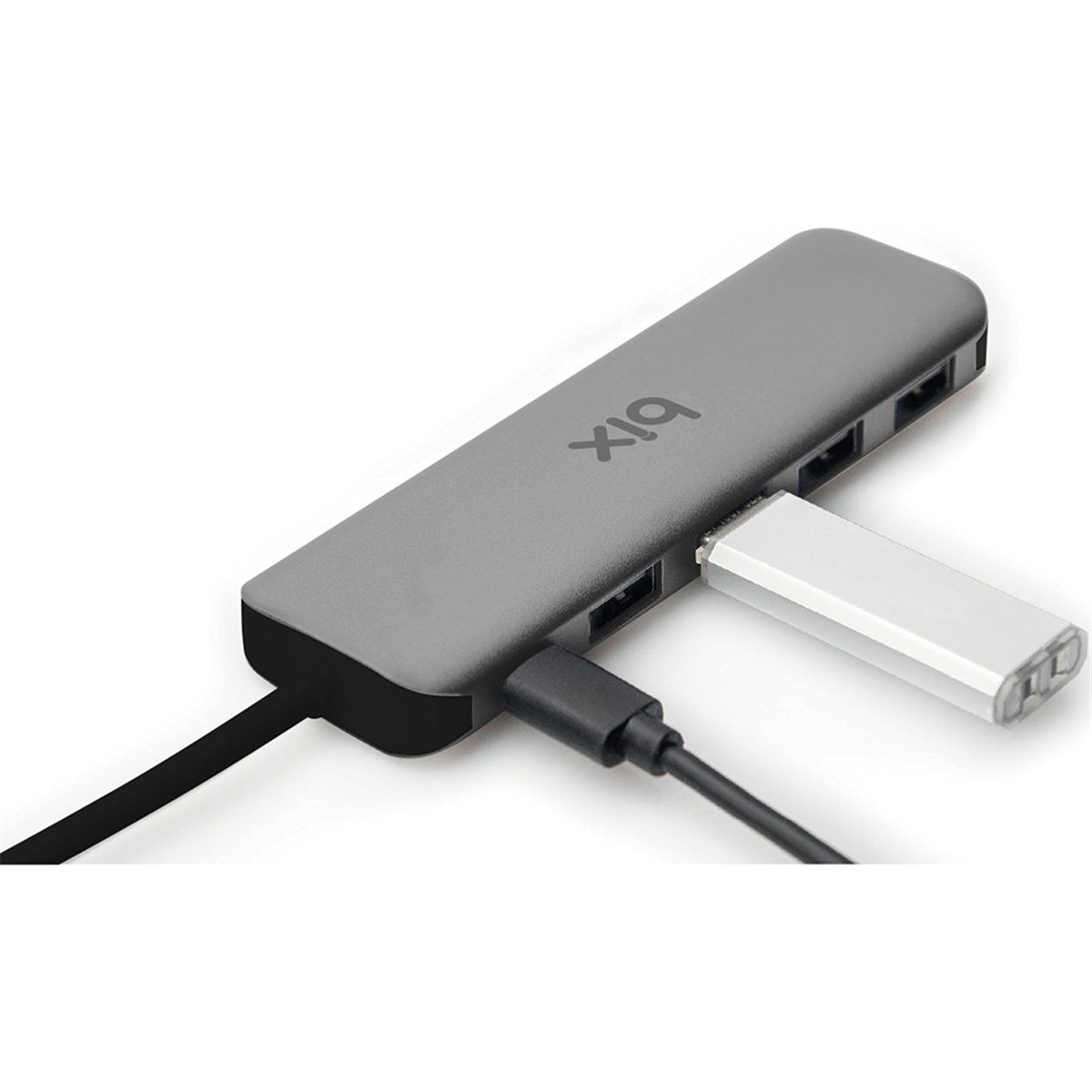 Daytona Bix BX07HB Type C to 4xUsb 3.0 Port Ve 1xUsb-C (Pd)Şarj Portu Macbook Uyumlu Çevirici Dönüştürücü Adaptör