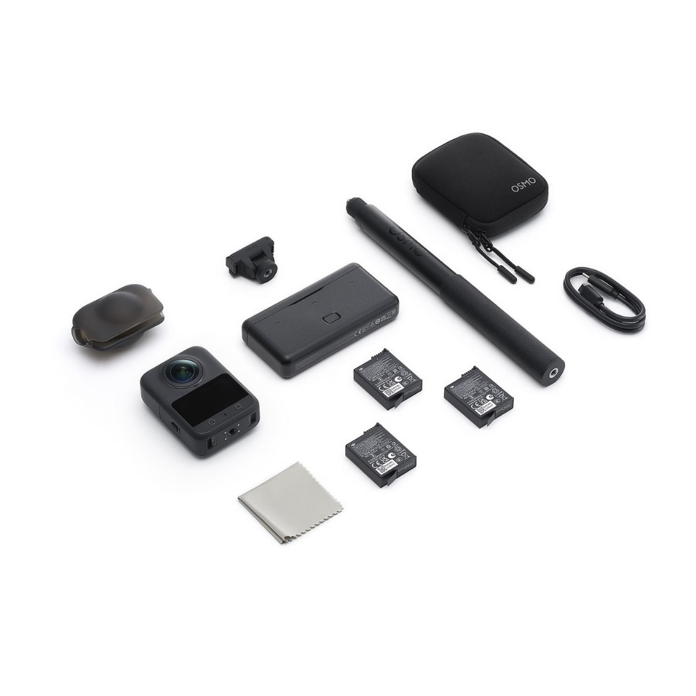DJI Osmo 360 Adventure Combo Aksiyon Kamera