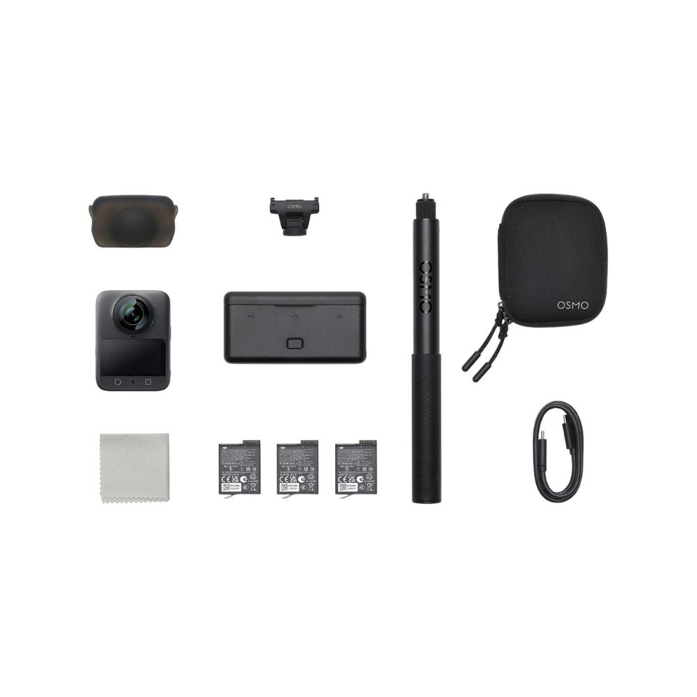 DJI Osmo 360 Adventure Combo Aksiyon Kamera